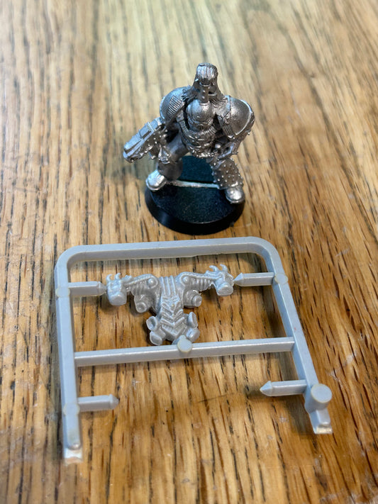 Warhammer 40k Rogue Trader Slaanesh Chaos Space Marine - Metal with back pack
