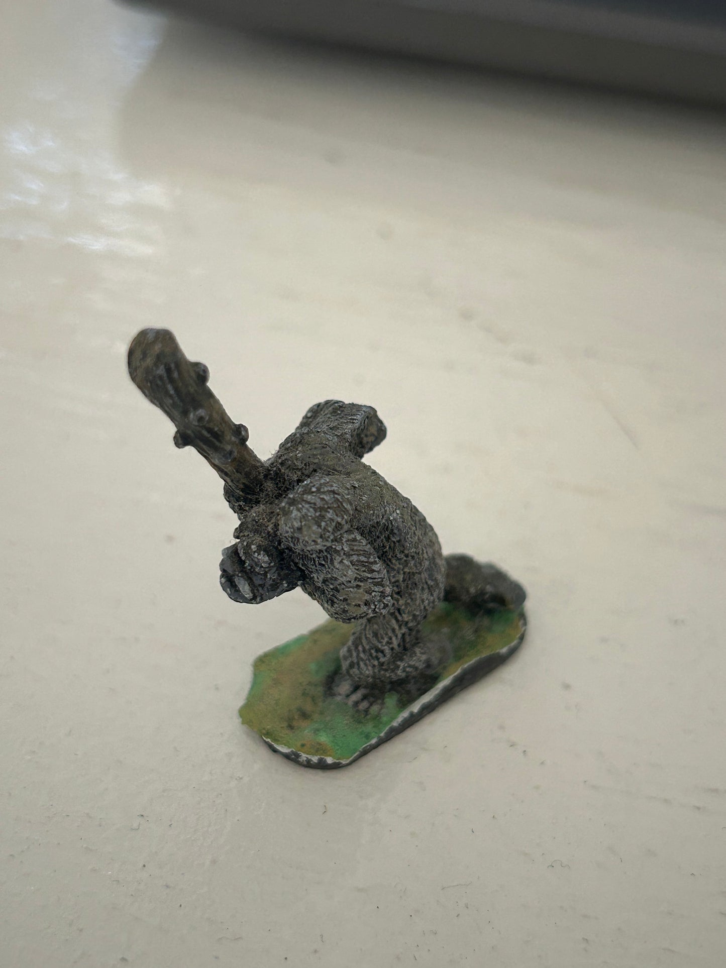 RAL PARTHA MONSTER TROLL WITH CLUB PRE-SLOTTA OGRE 98-003 1979 D&D TSR OOP (4 available, painted in a similar style)