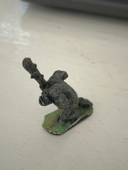 RAL PARTHA MONSTER TROLL WITH CLUB PRE-SLOTTA OGRE 98-003 1979 D&D TSR OOP (4 available, painted in a similar style)