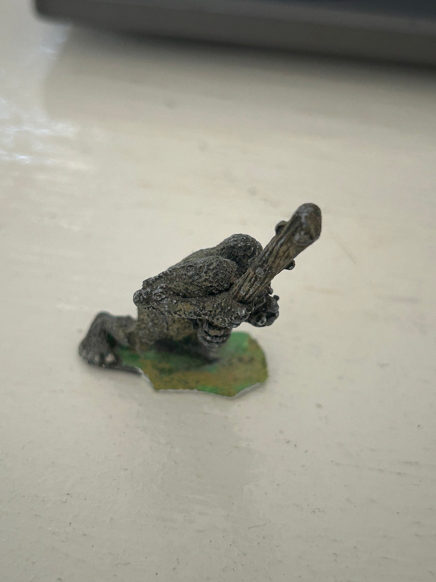 RAL PARTHA MONSTER TROLL WITH CLUB PRE-SLOTTA OGRE 98-003 1979 D&D TSR OOP (4 available, painted in a similar style)