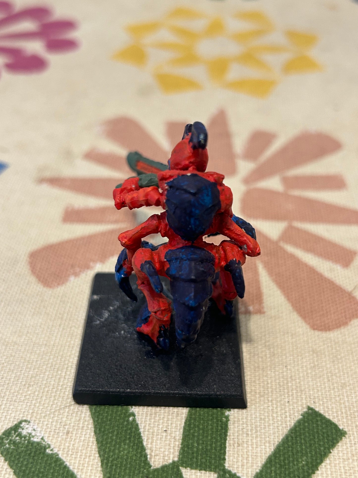 Warhammer 40k metal Tyranid warrior with venom cannon