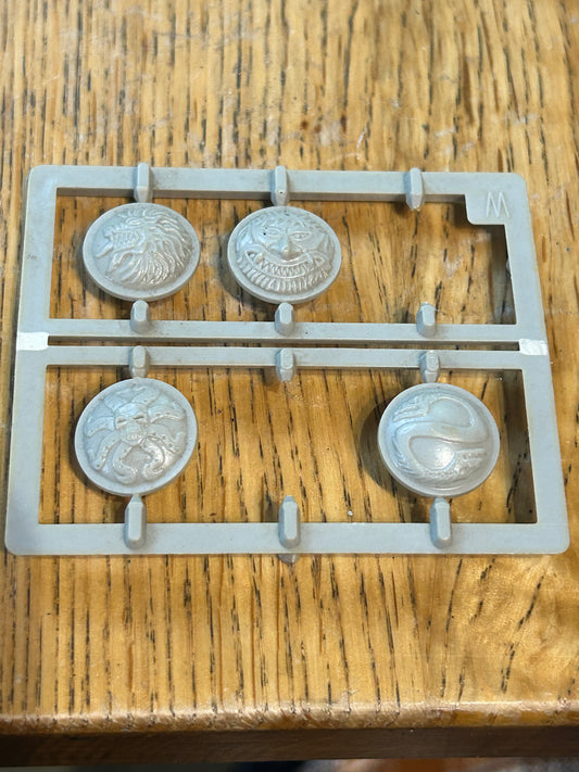 Dark elf shields x4 marauder miniatures