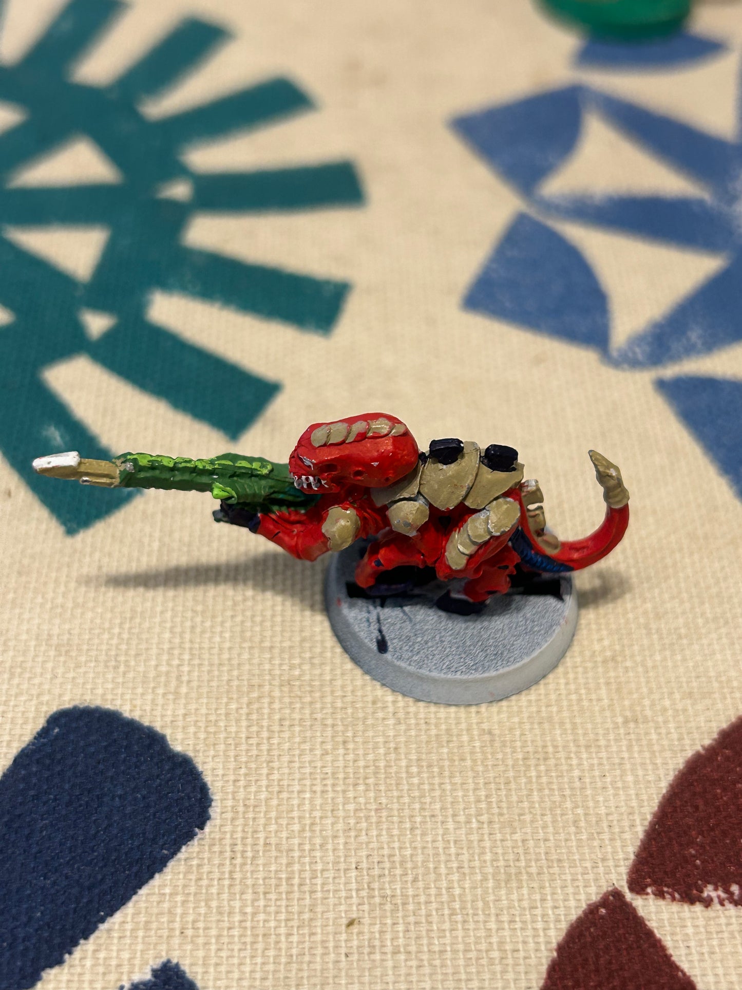 Tyranid Termagant Spike Rifle Warhammer 40K Games Workshop Metal Painted