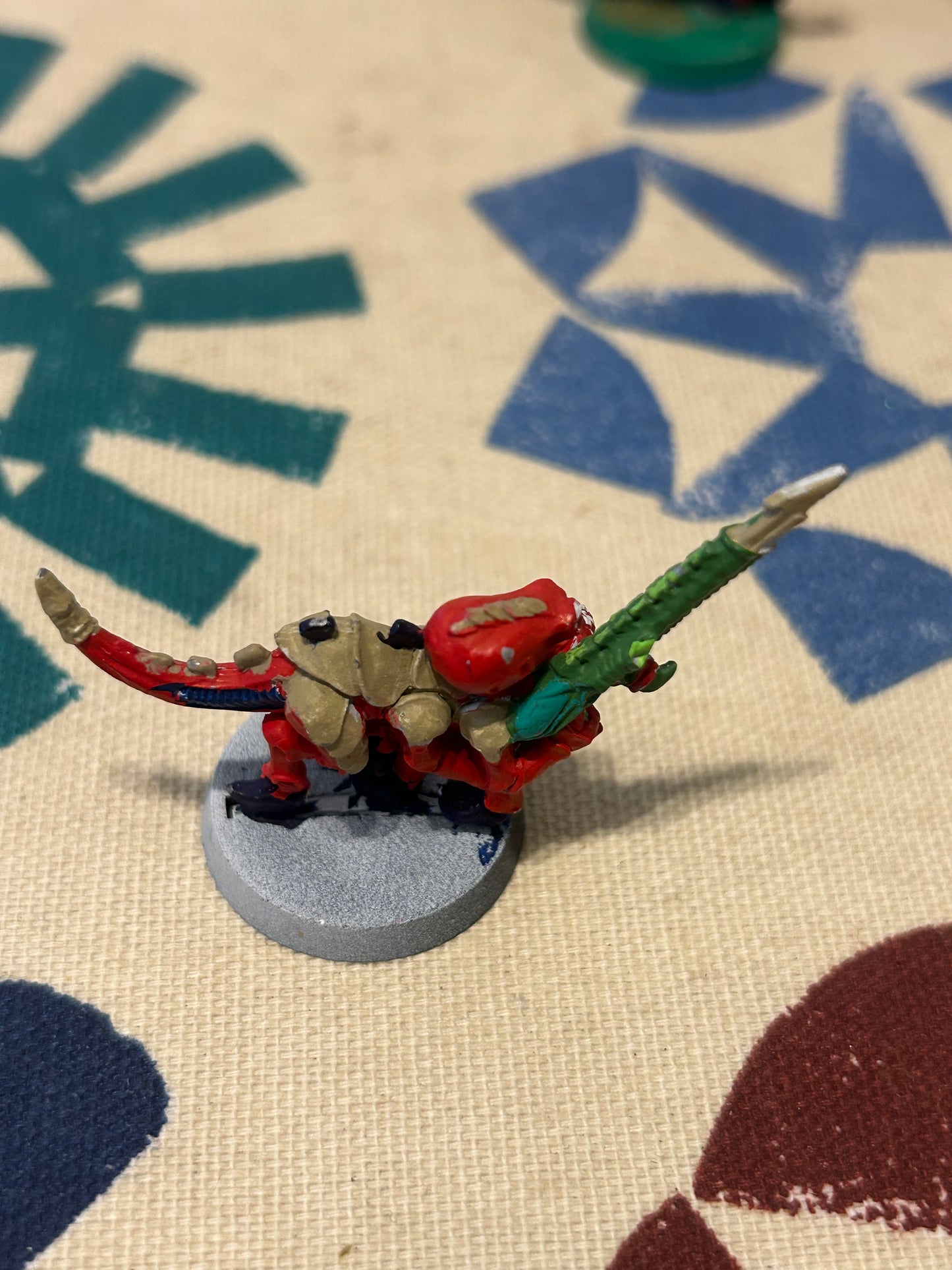 Tyranid Termagant Spike Rifle Warhammer 40K Games Workshop Metal Painted