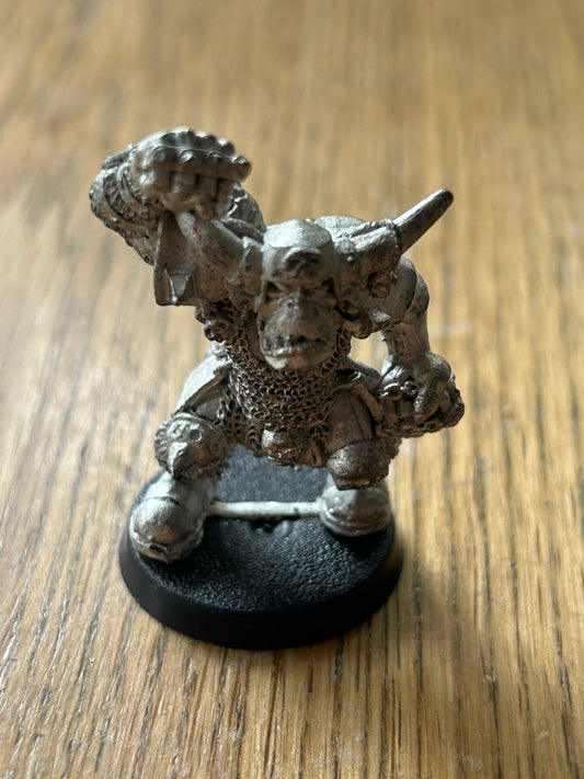 Bloodbowl orcland raiders black orc blocker