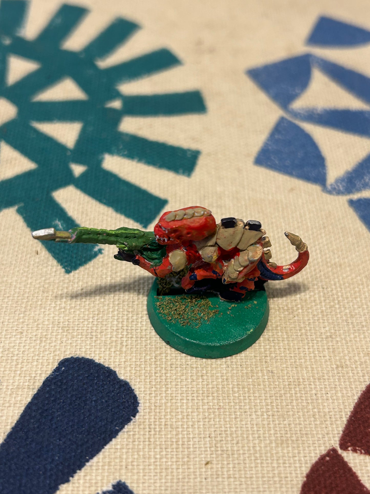 Tyranid Termagant Spike Rifle Warhammer 40K Games Workshop Metal Painted