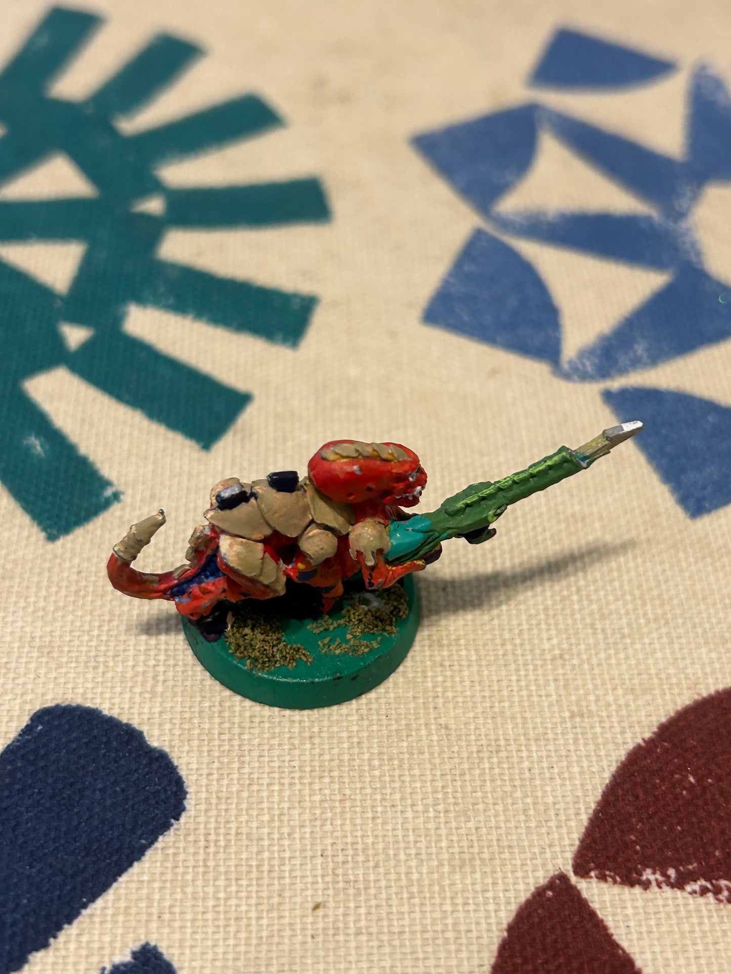 Tyranid Termagant Spike Rifle Warhammer 40K Games Workshop Metal Painted