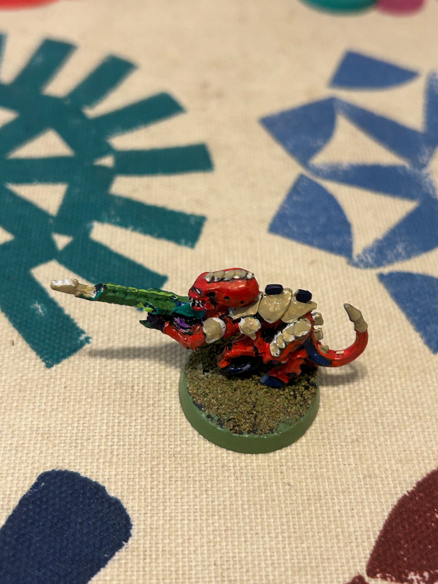 Tyranid Termagant Spike Rifle Warhammer 40K Games Workshop Metal Painted