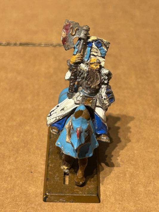 Warhammer Fantasy Old World Warrior Priest of Ulric mounted