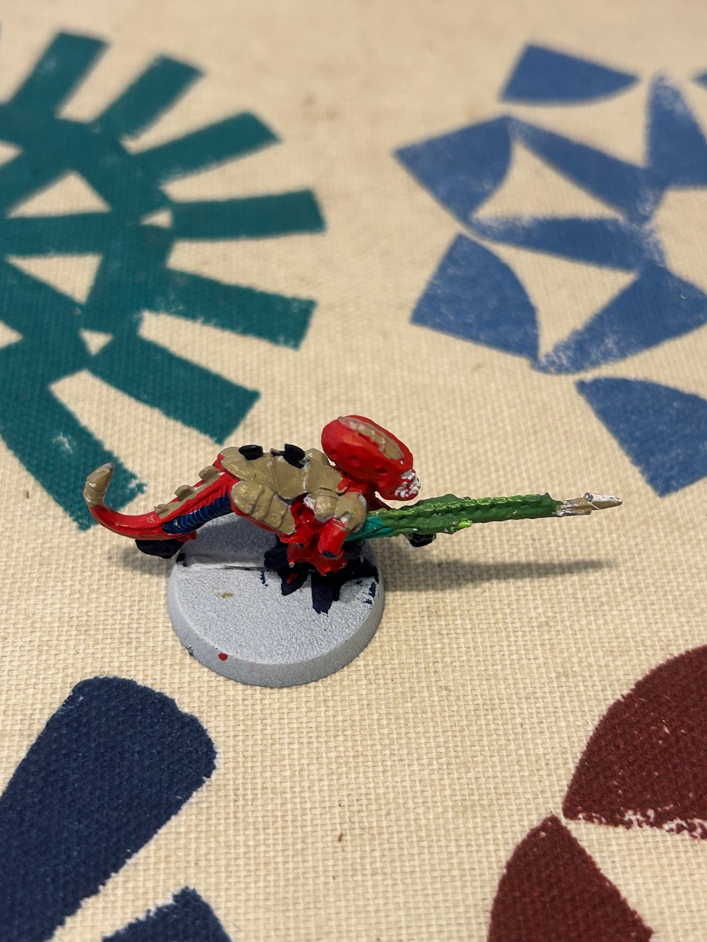 Tyranid Termagant Spike Rifle Warhammer 40K Games Workshop Metal Painted