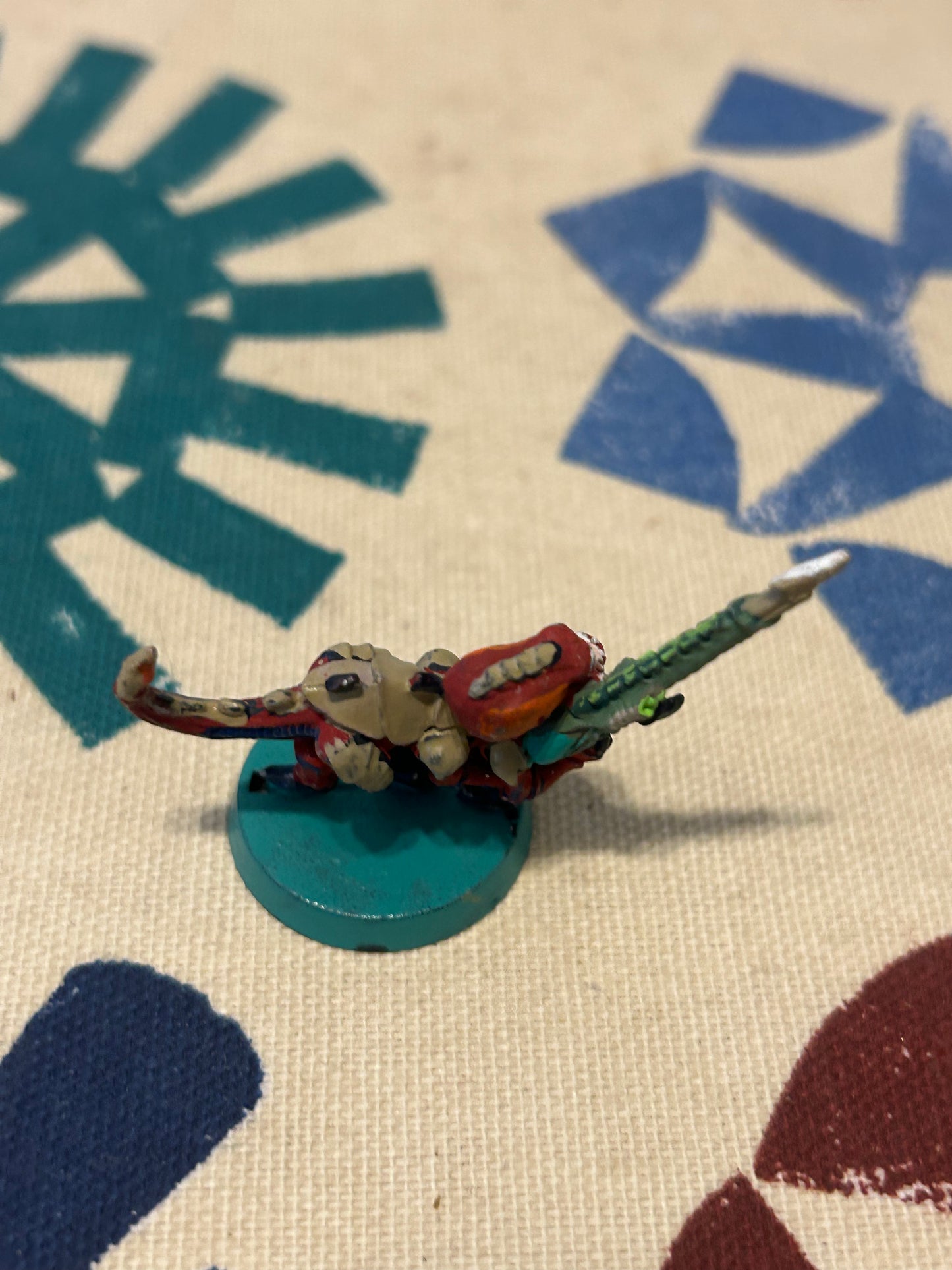 Tyranid Termagant Spike Rifle Warhammer 40K Games Workshop Metal Painted