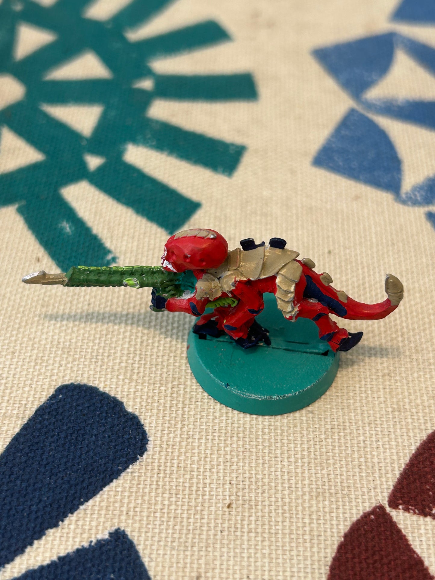 Tyranid Termagant Spike Rifle Warhammer 40K Games Workshop Metal Painted