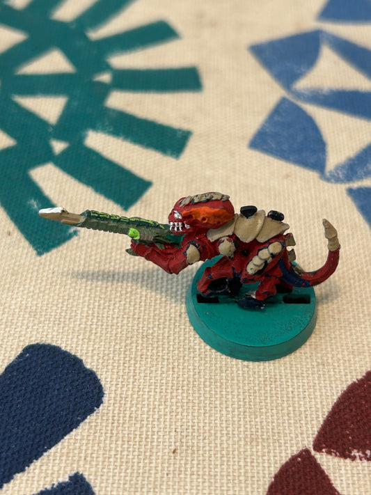 Tyranid Termagant Spike Rifle - Warhammer 40K Games Workshop Metal Painted