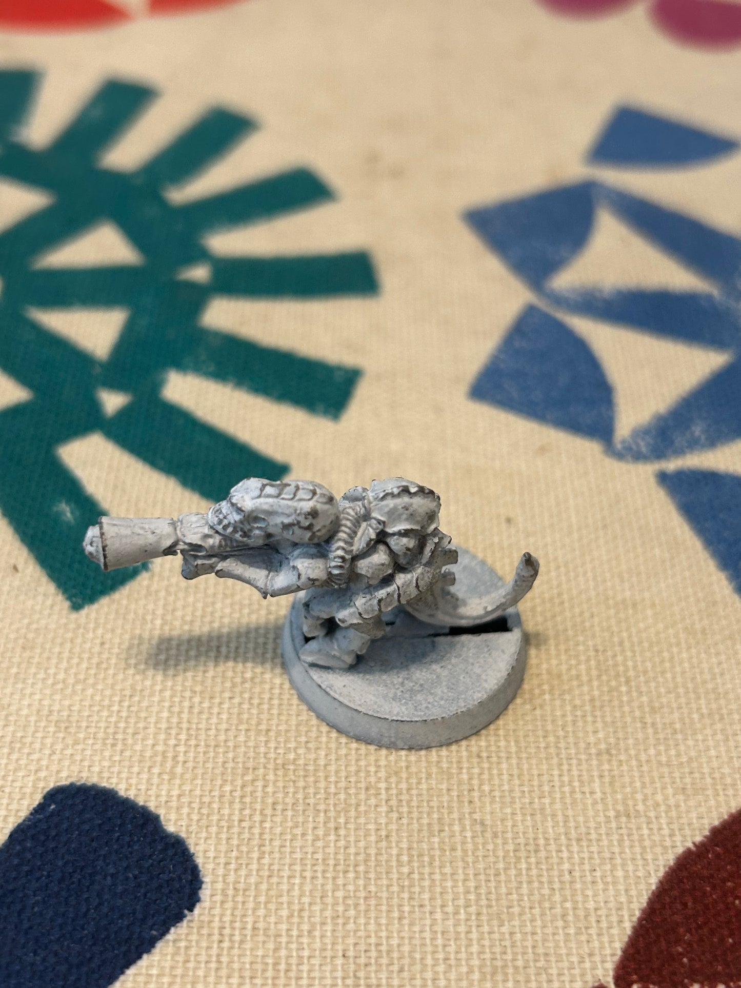 Vintage Warhammer 40k Tyranids 'Termagant With Strangleweb Metal