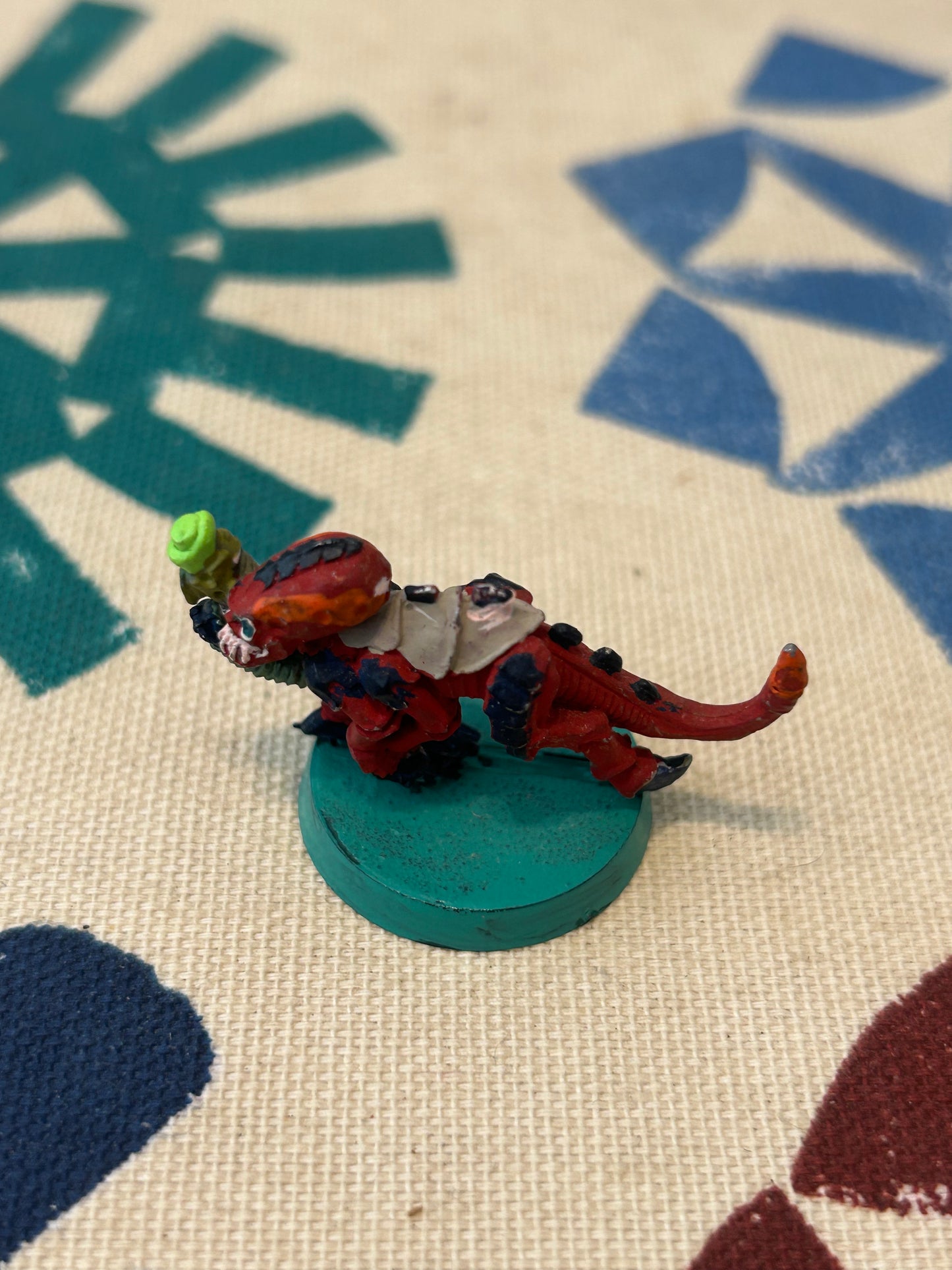 Vintage Warhammer 40k Tyranids Termagant With Fleshborer Metal