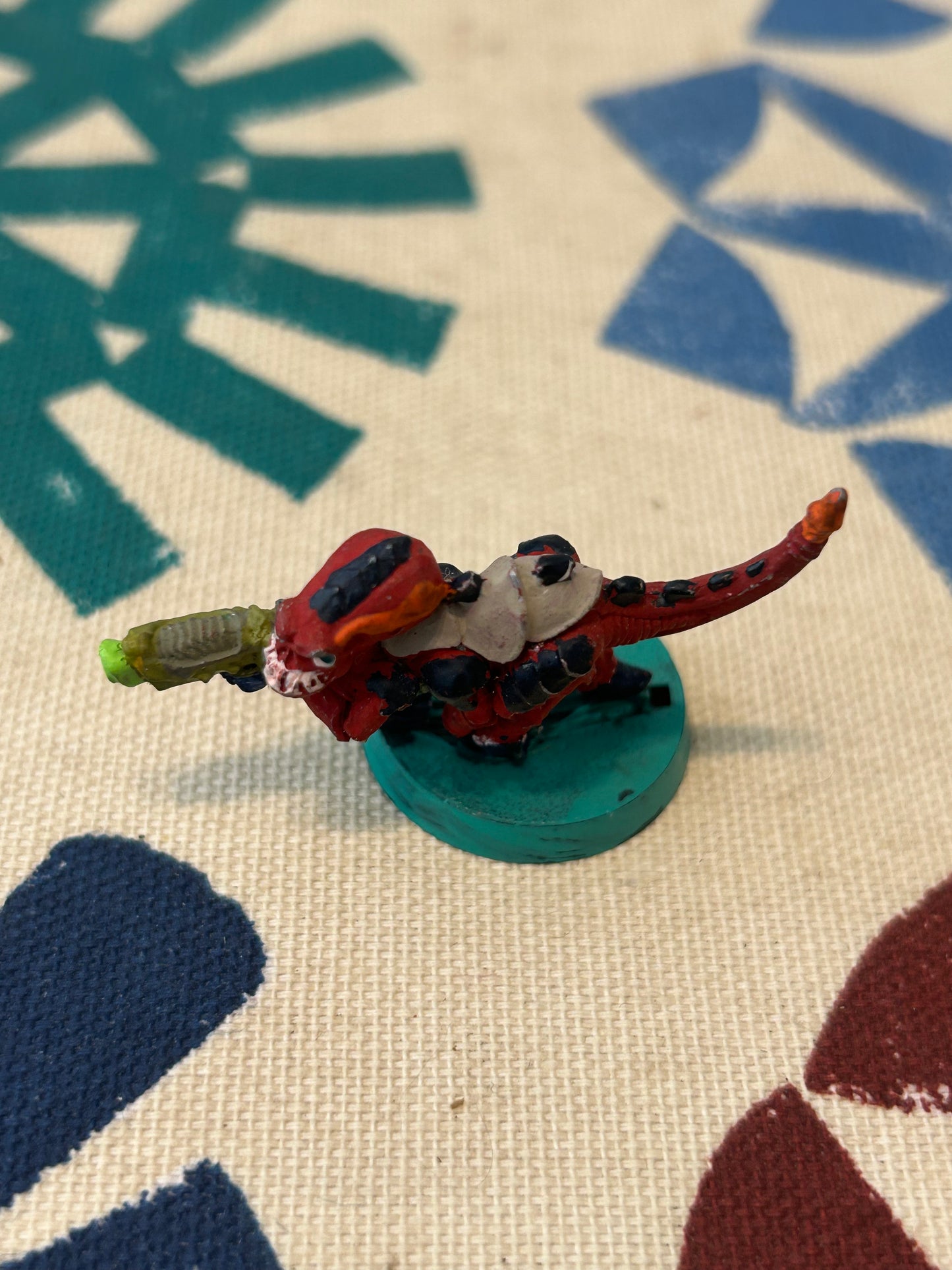 Vintage Warhammer 40k Tyranids Termagant With Fleshborer Metal