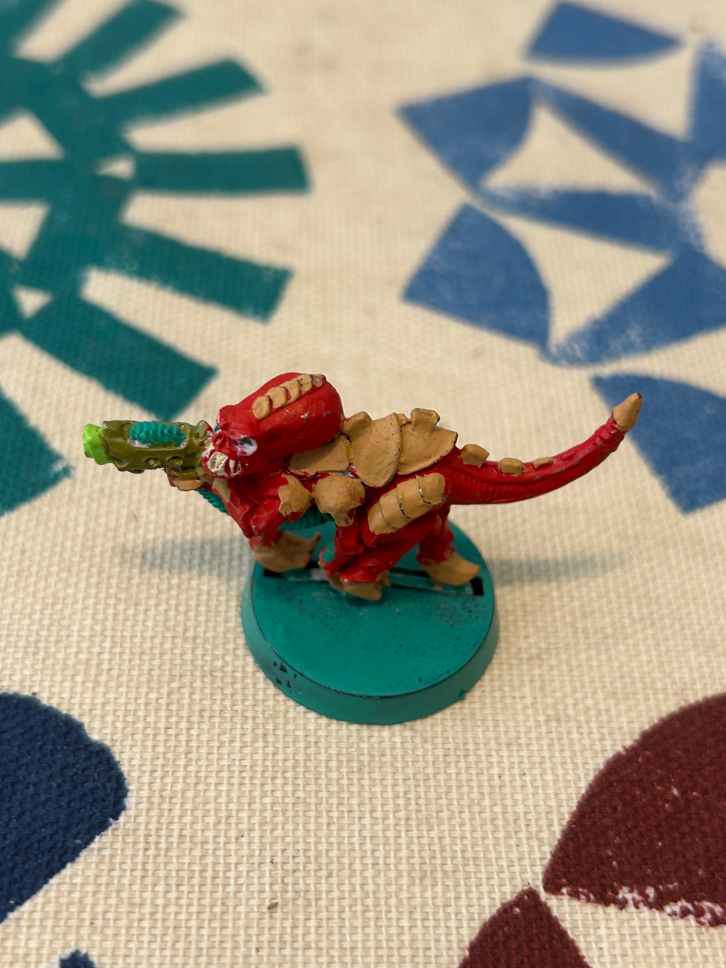 Vintage Warhammer 40k Tyranids Termagant With Fleshborer Metal