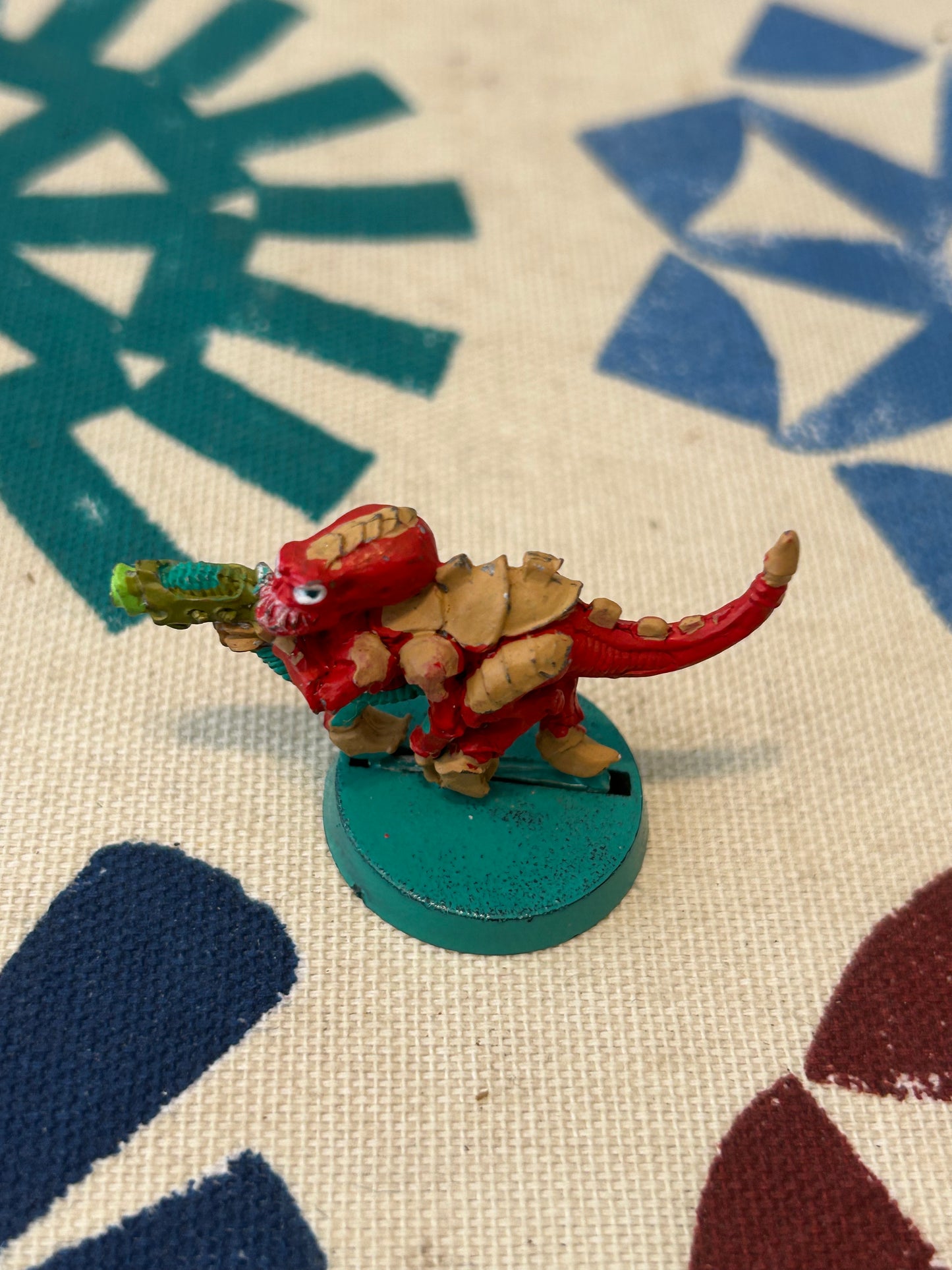 Vintage Warhammer 40k Tyranids Termagant With Fleshborer Metal