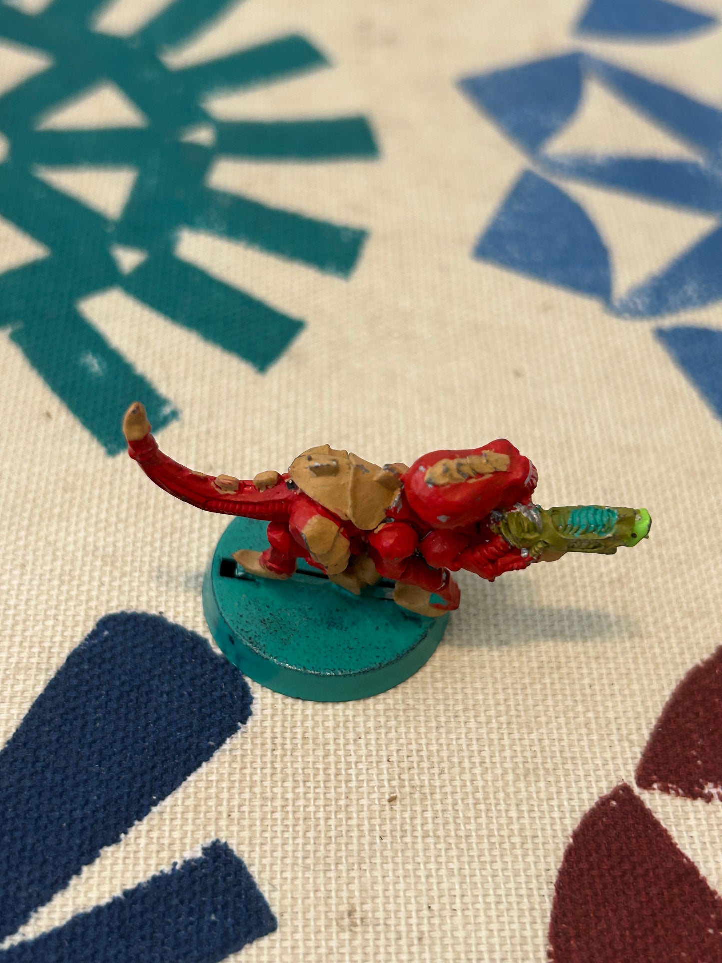Vintage Warhammer 40k Tyranids Termagant With Fleshborer Metal