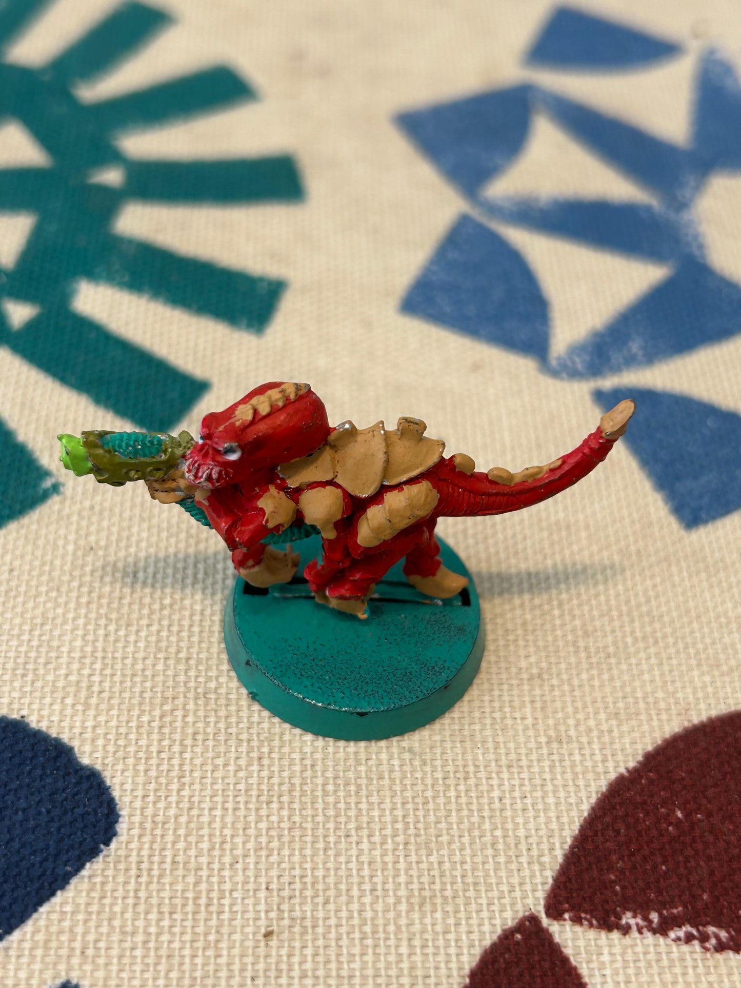 Vintage Warhammer 40k Tyranids Termagant With Fleshborer Metal