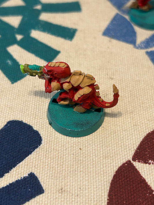 Vintage Warhammer 40k Tyranids Termagant With Fleshborer Metal