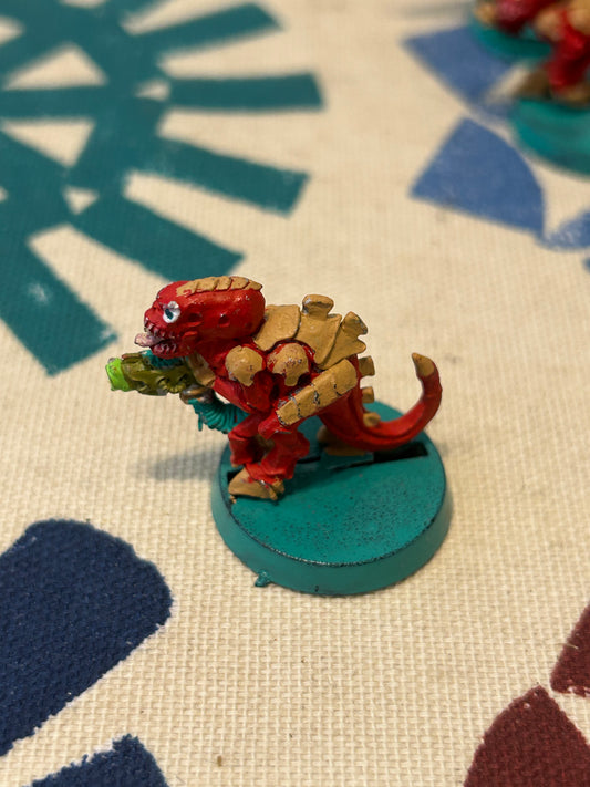 Vintage Warhammer 40k Tyranids Termagant With Fleshborer Metal
