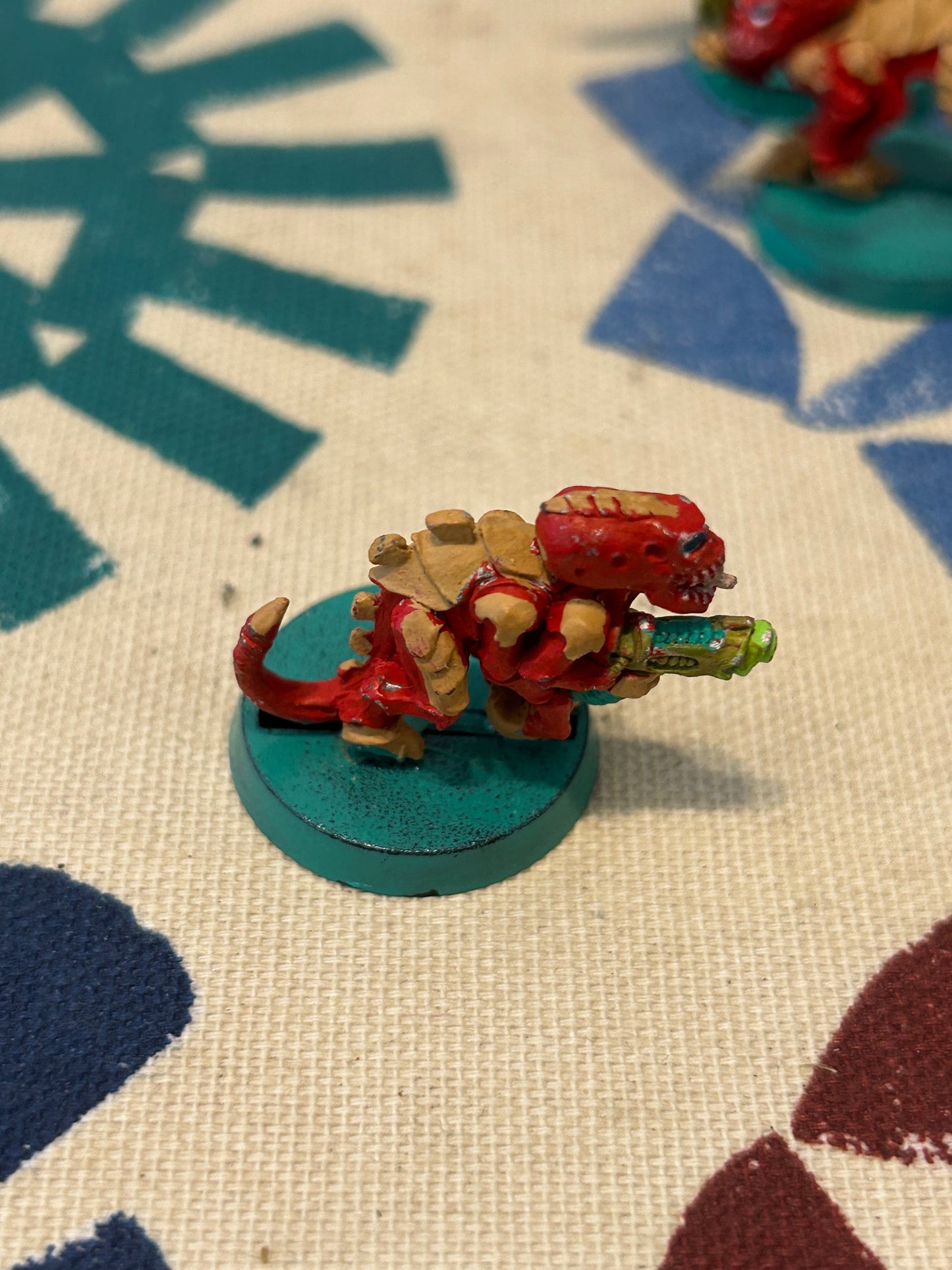 Vintage Warhammer 40k Tyranids Termagant With Fleshborer Metal