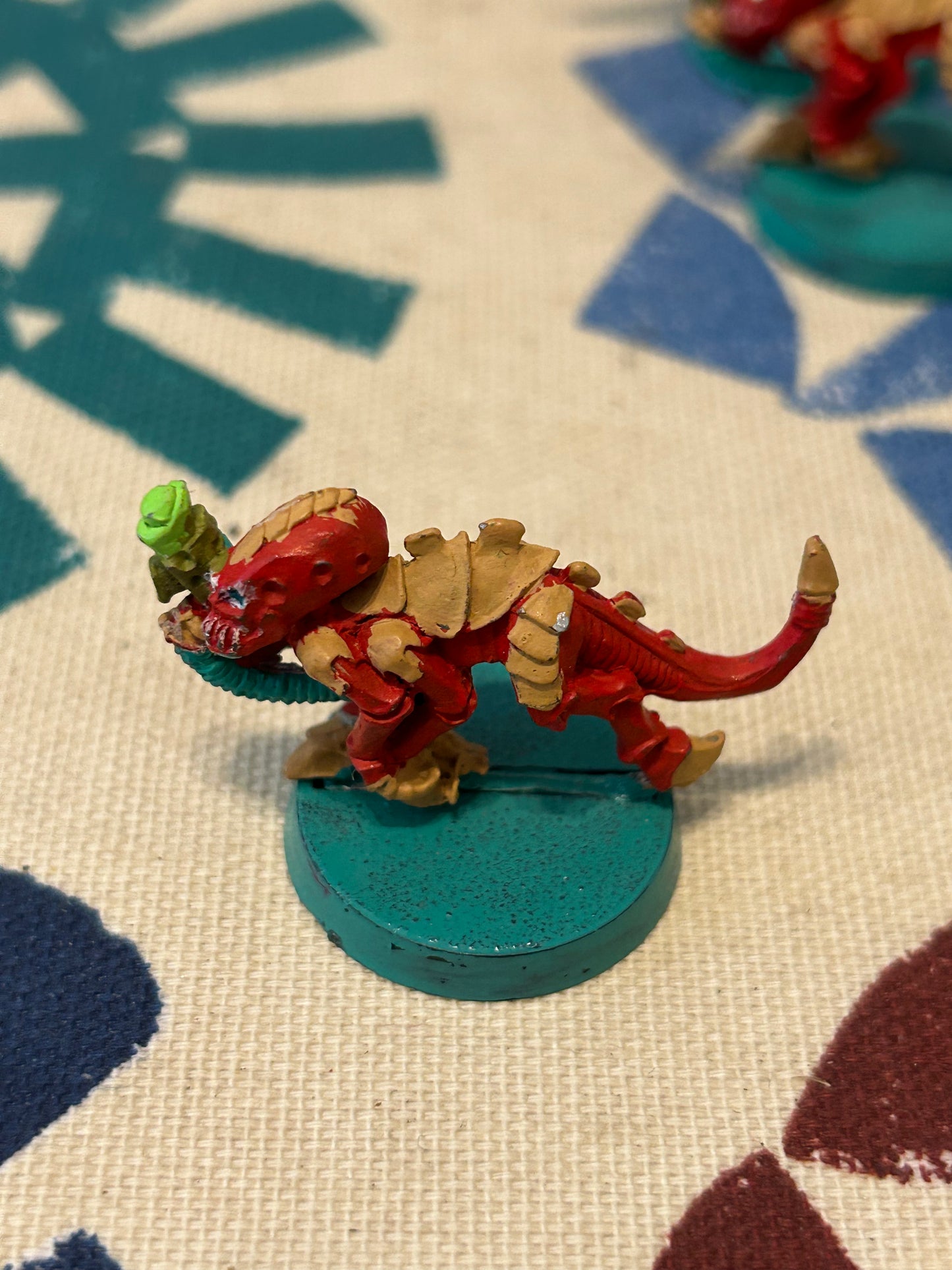Vintage Warhammer 40k Tyranids Termagant With Fleshborer Metal