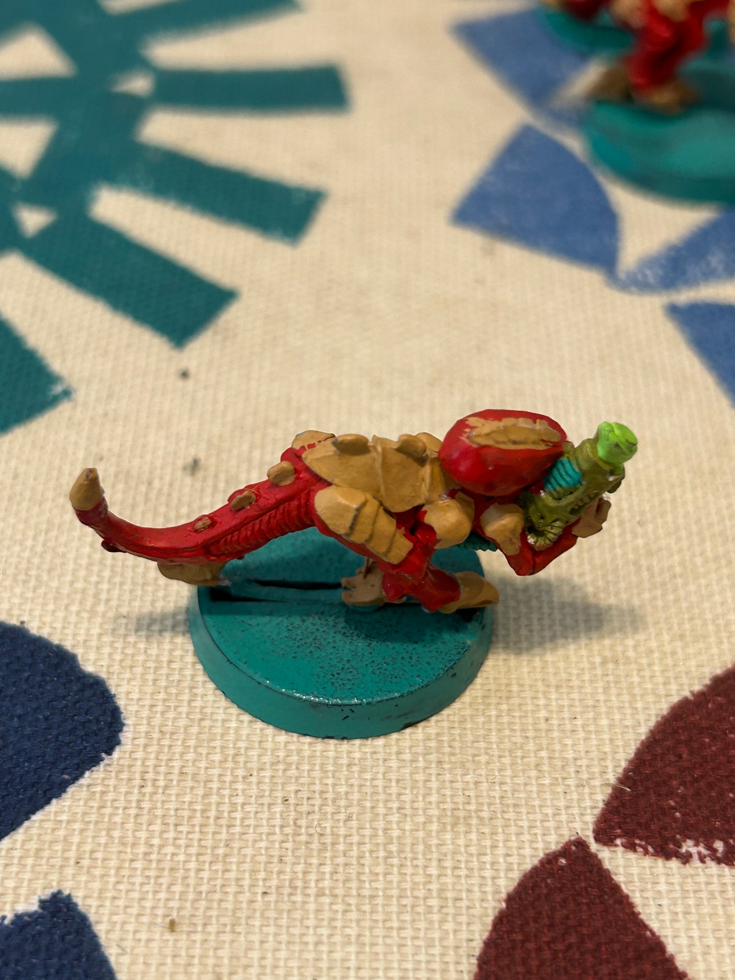Vintage Warhammer 40k Tyranids Termagant With Fleshborer Metal
