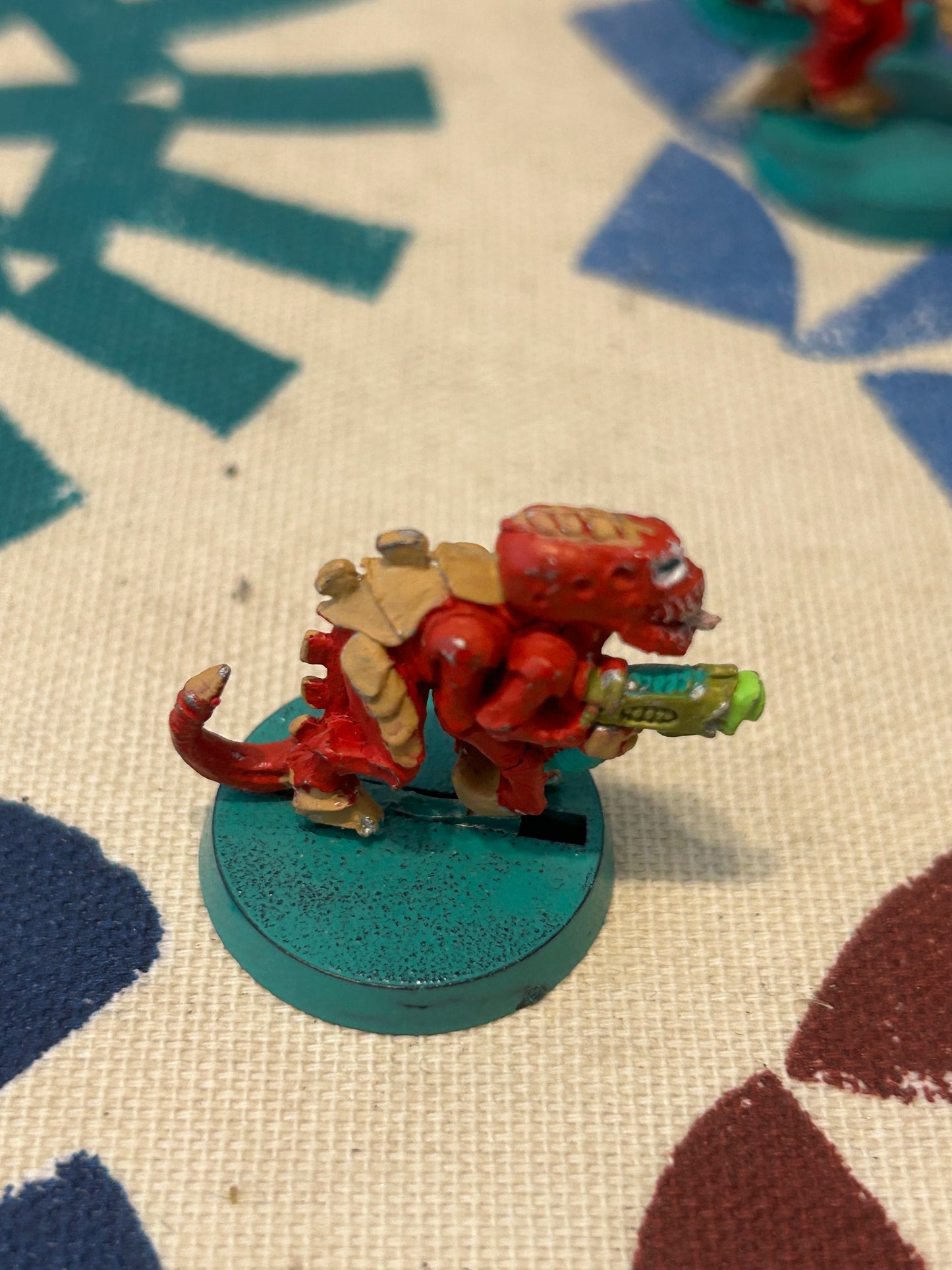 Vintage Warhammer 40k Tyranids Termagant With Fleshborer Metal