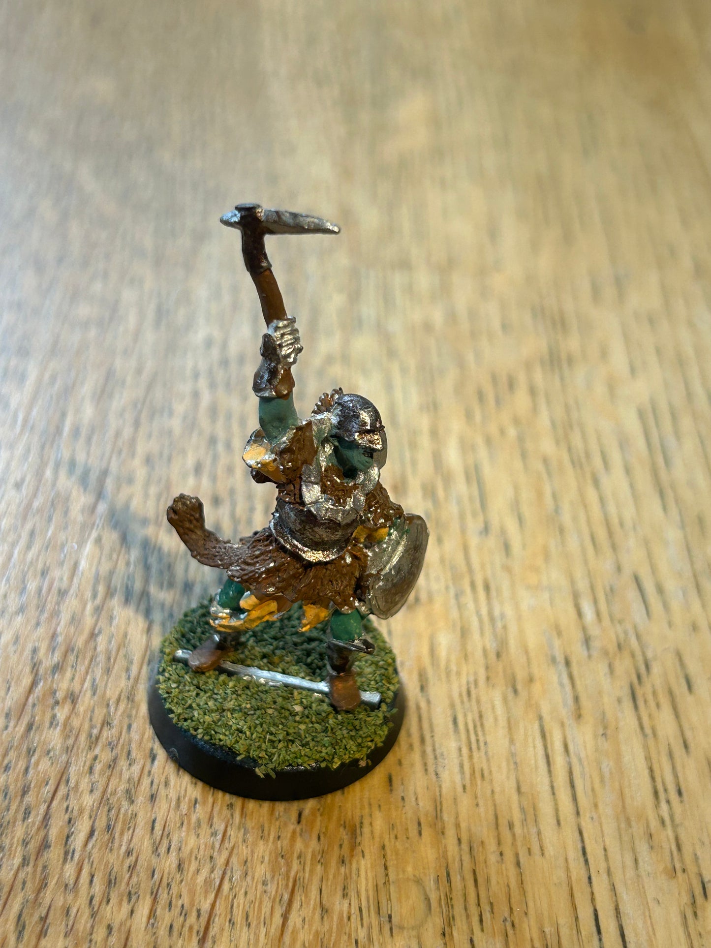 Warhammer MESBG Lord Of The Rings Mordor Orc Captain Metal