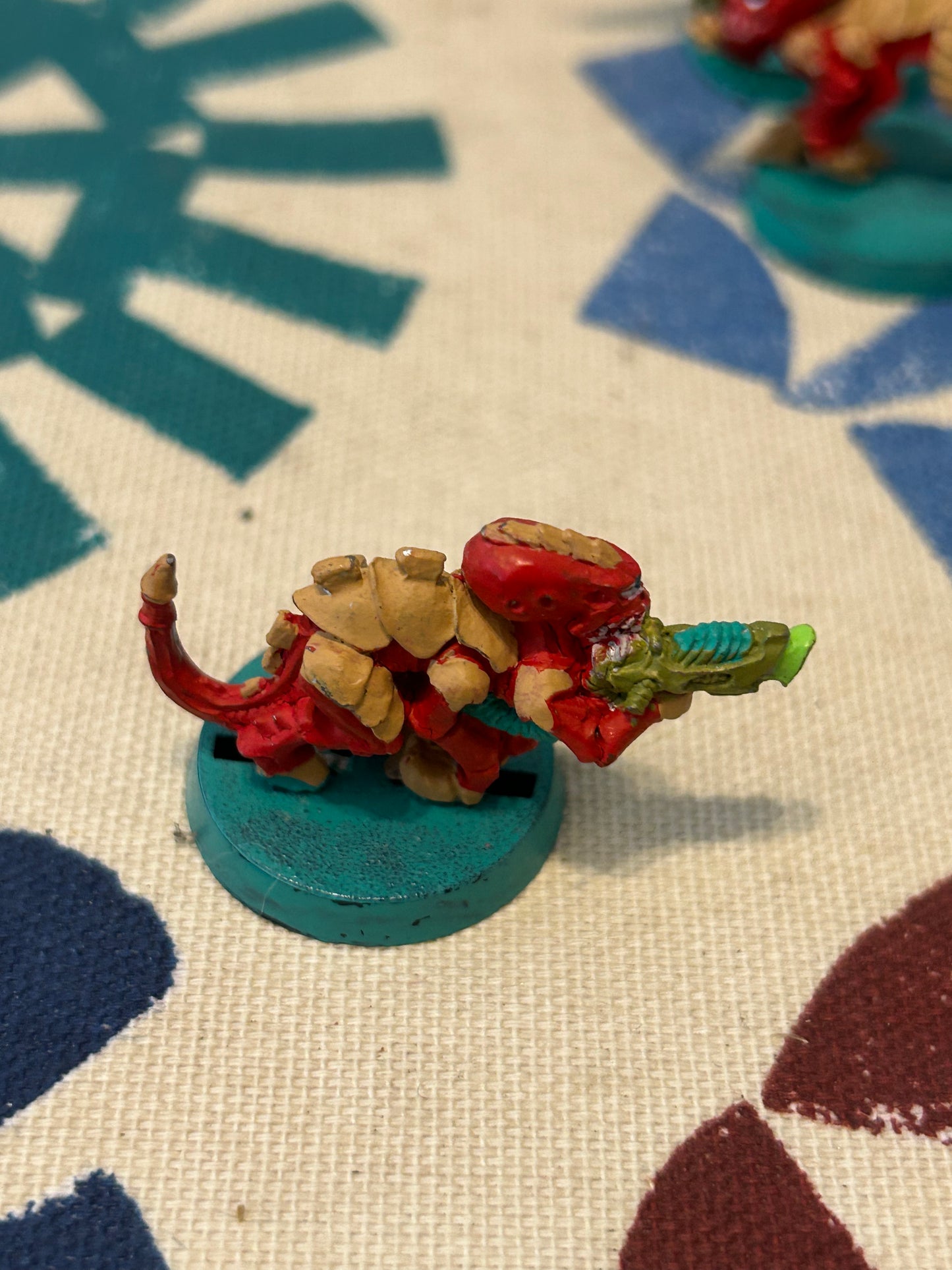Vintage Warhammer 40k Tyranids Termagant With Fleshborer Metal