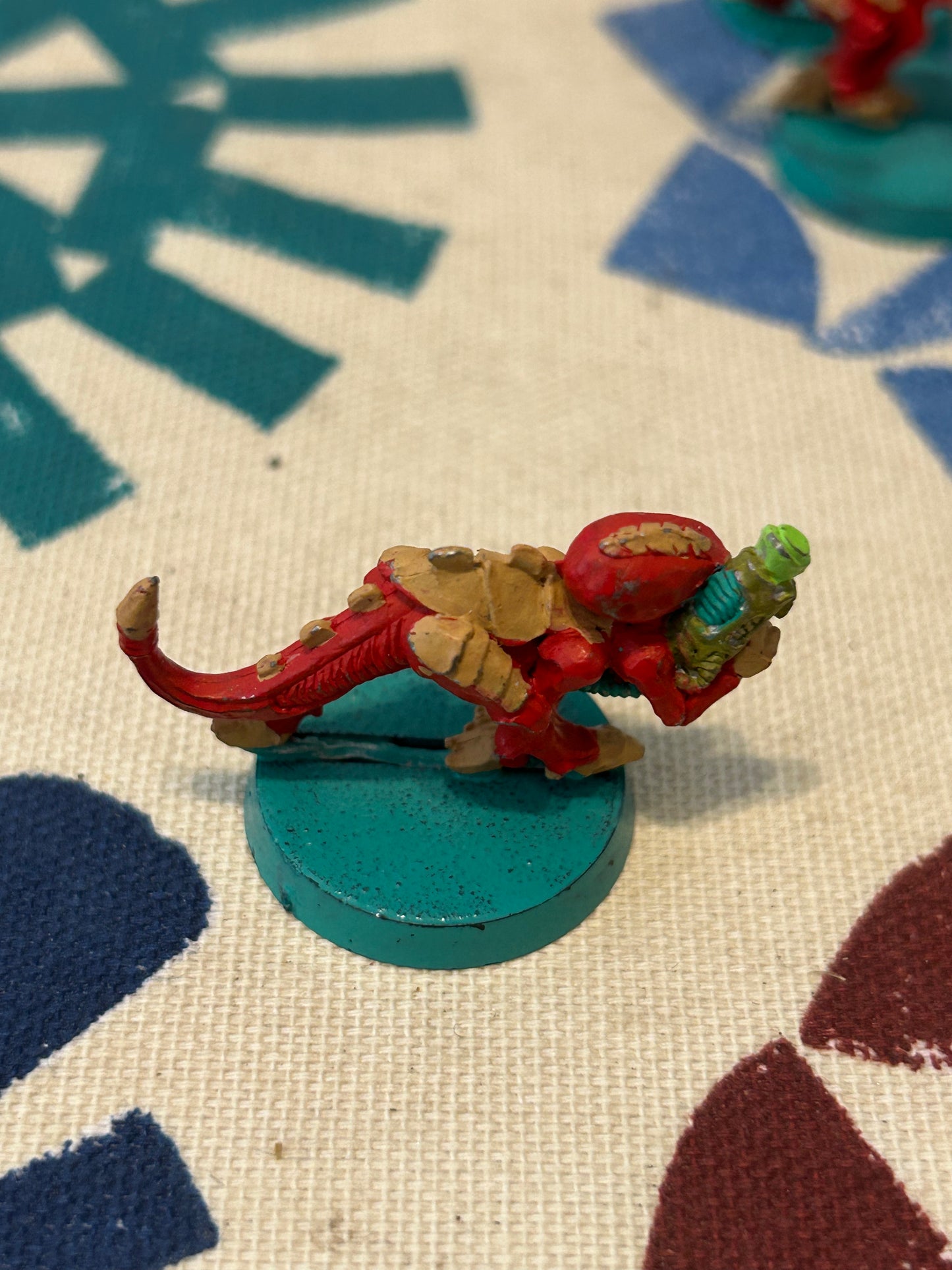 Vintage Warhammer 40k Tyranids Termagant With Fleshborer Metal