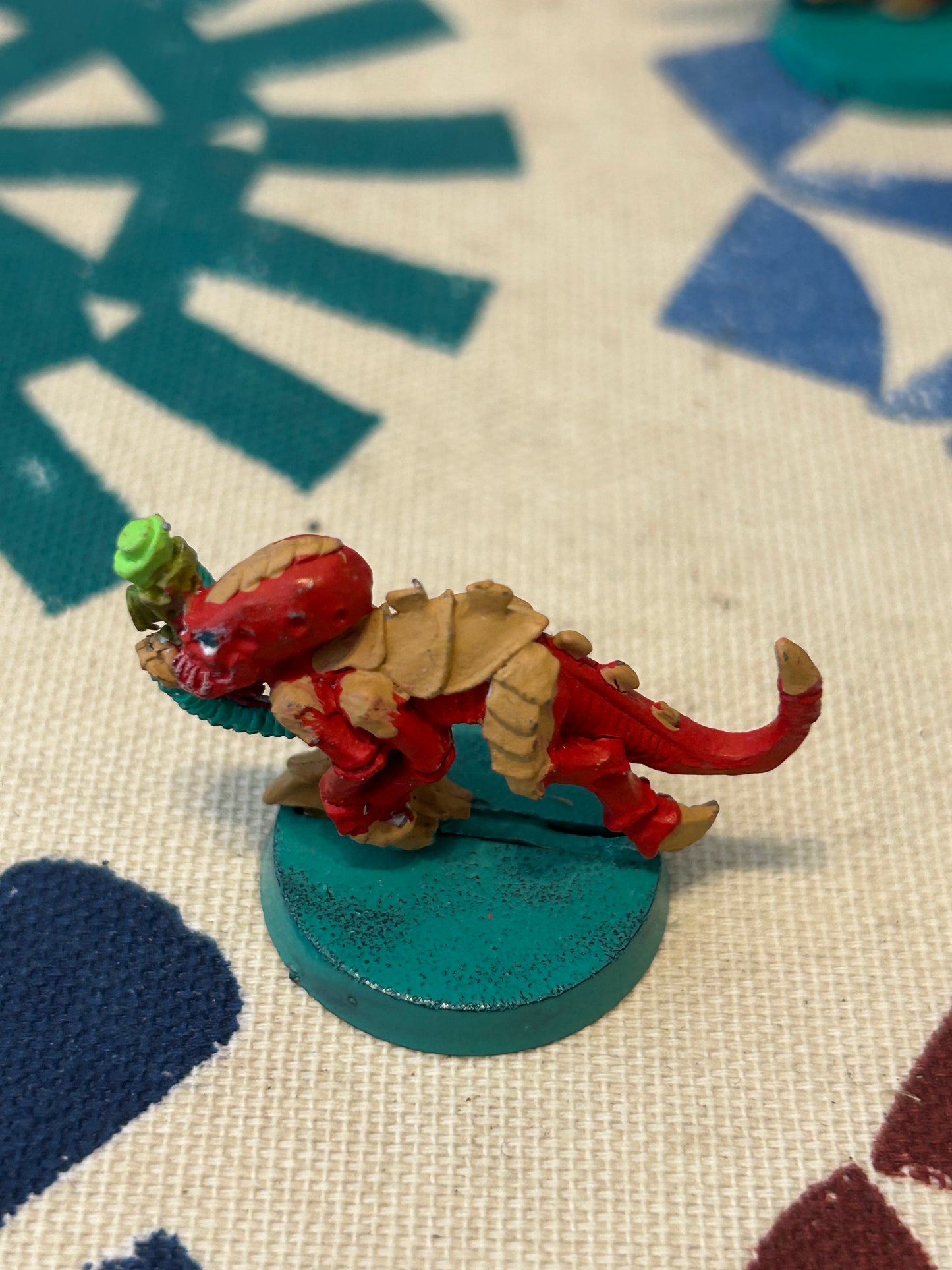 Vintage Warhammer 40k Tyranids Termagant With Fleshborer Metal