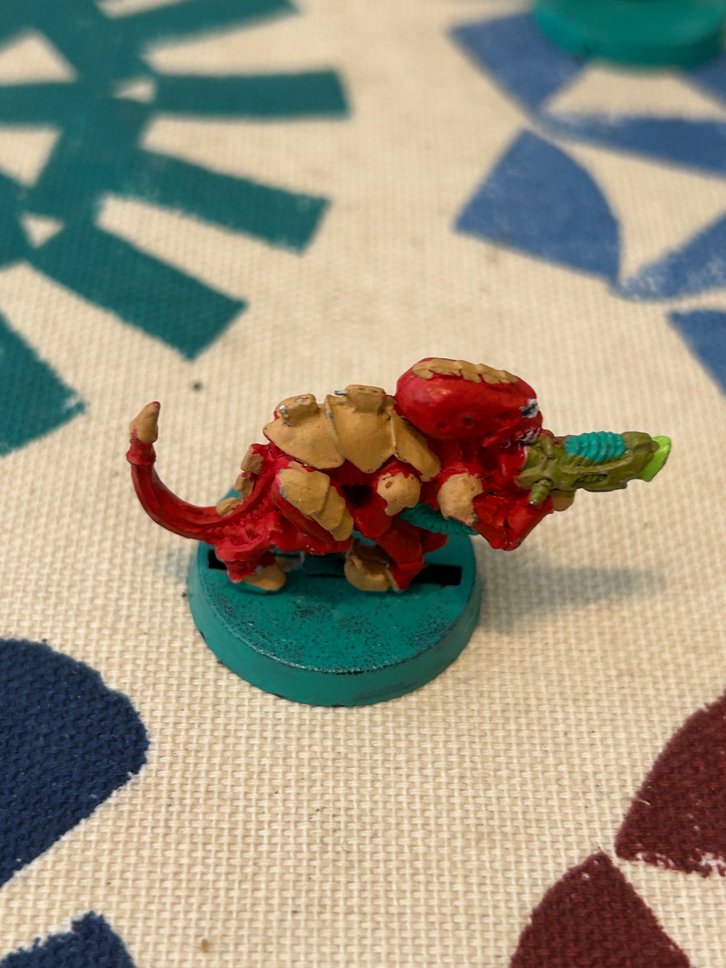 Vintage Warhammer 40k Tyranids Termagant With Fleshborer Metal