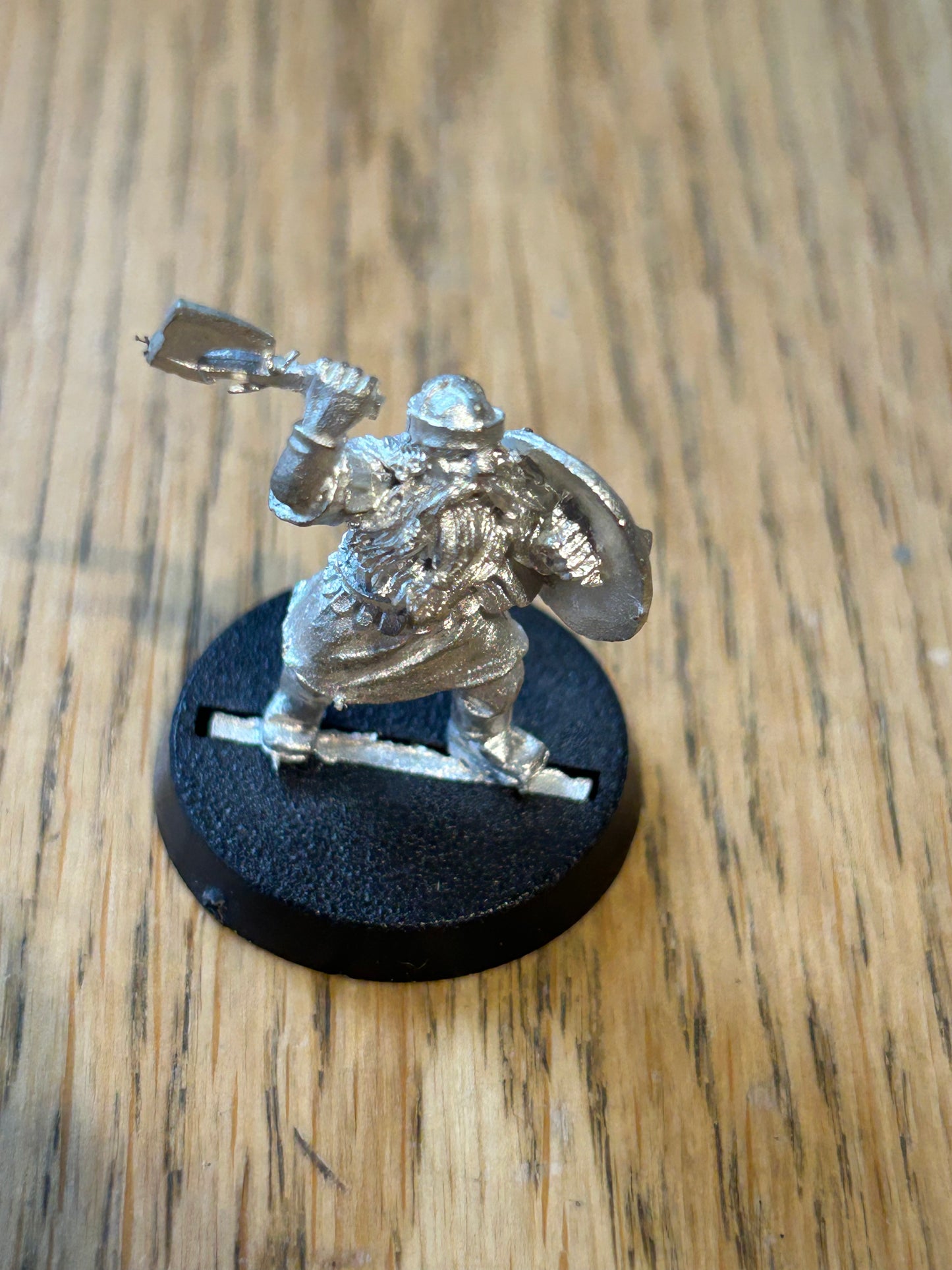 DWARF warrior METAL OOP GAMES WORKSHOP LORD OF THE RINGS THE HOBBIT LOTR MESBG