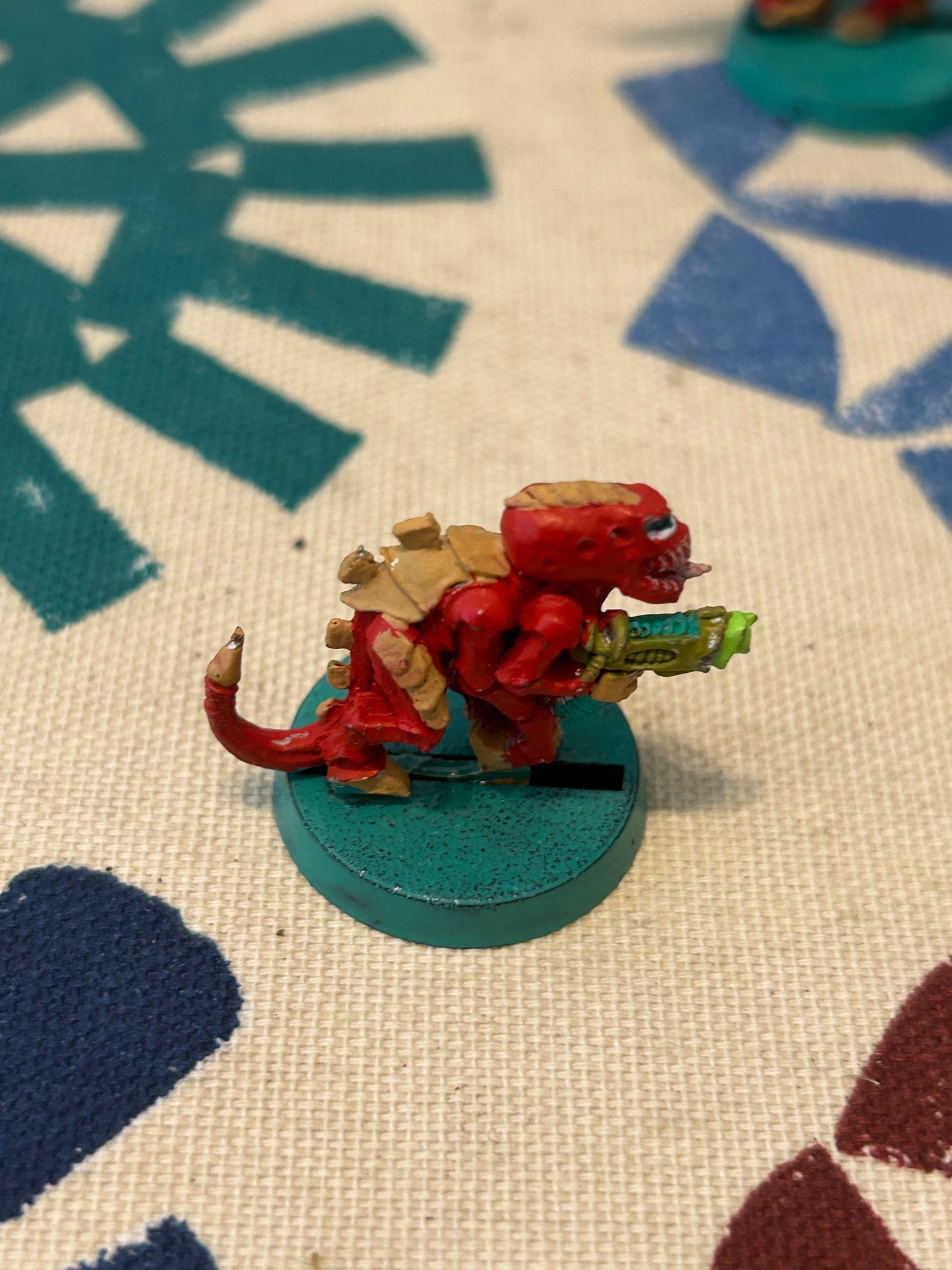 Vintage Warhammer 40k Tyranids Termagant With Fleshborer Metal