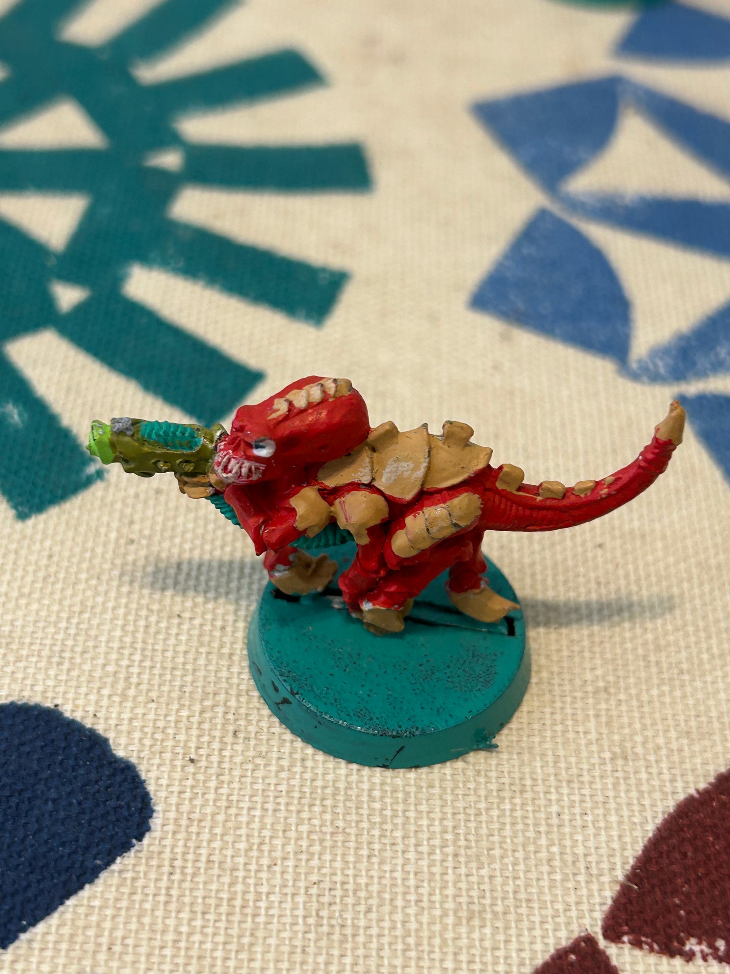 Vintage Warhammer 40k Tyranids Termagant With Fleshborer Metal