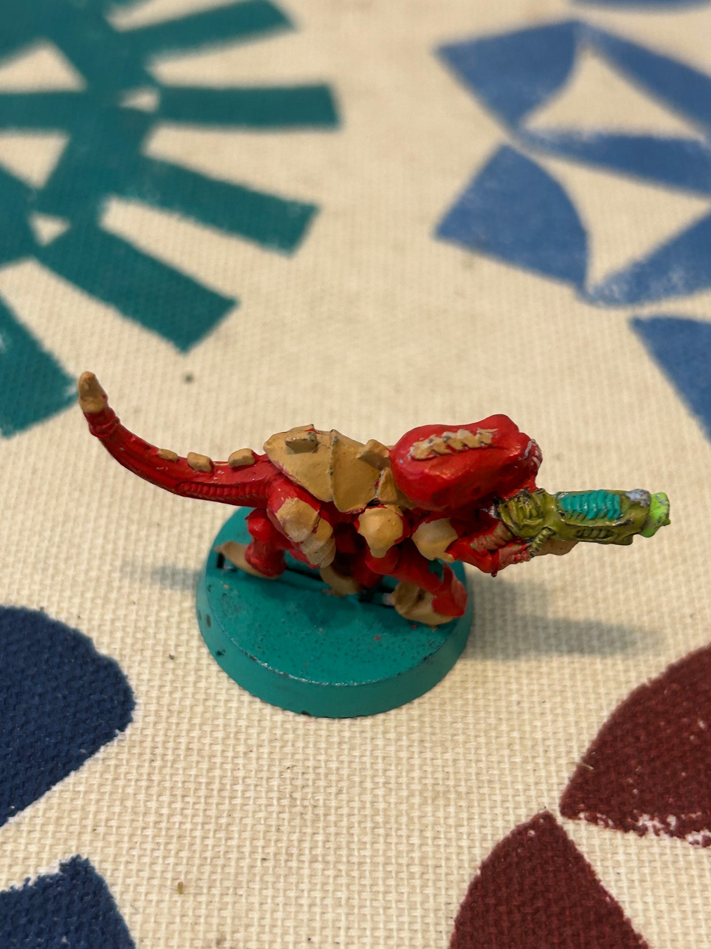 Vintage Warhammer 40k Tyranids Termagant With Fleshborer Metal