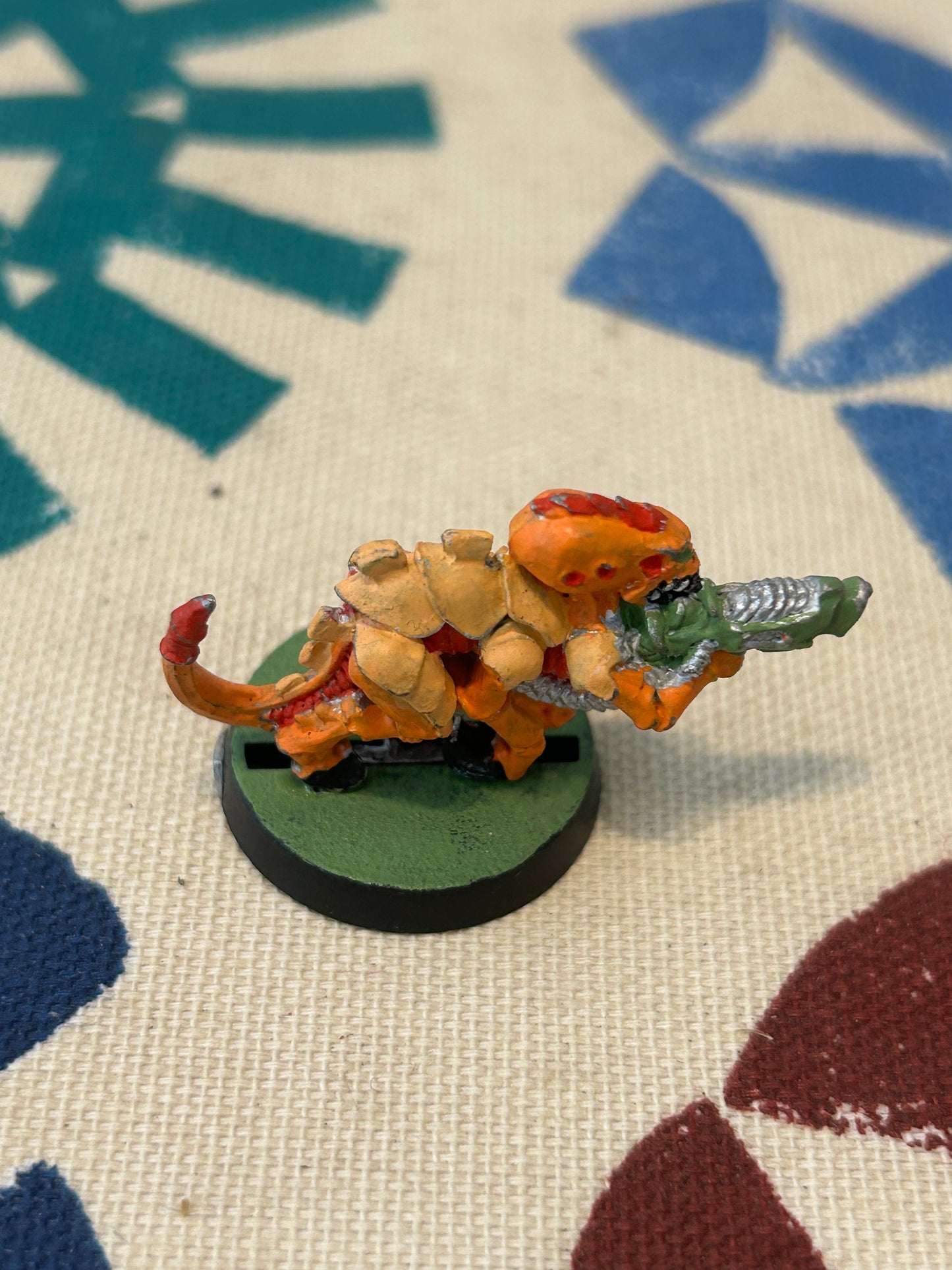 Vintage Warhammer 40k Tyranids Termagant With Fleshborer Metal