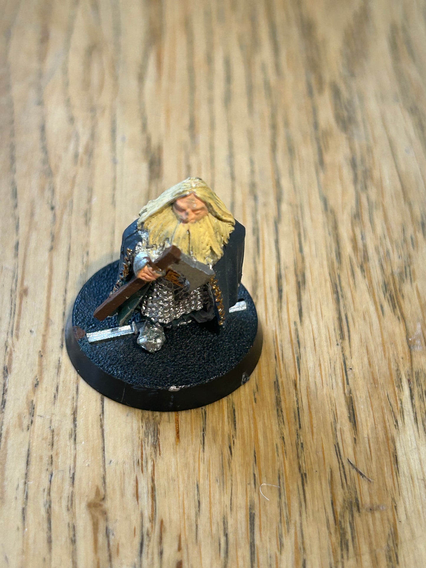 Dwarf King Metal OOP Lord of the rings Mesbg