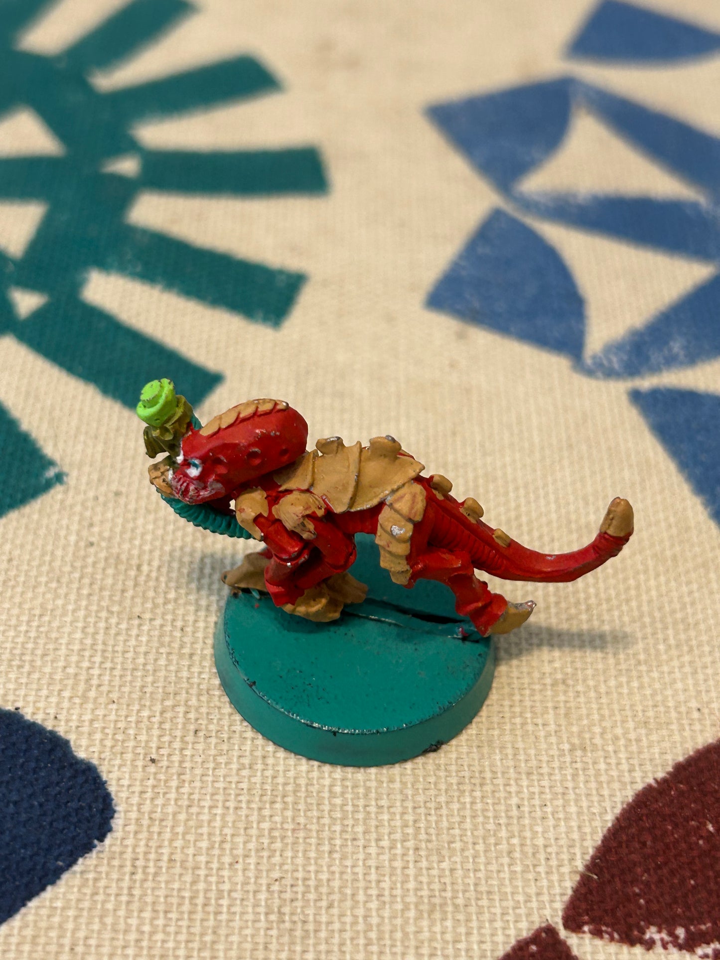 Vintage Warhammer 40k Tyranids Termagant With Fleshborer Metal