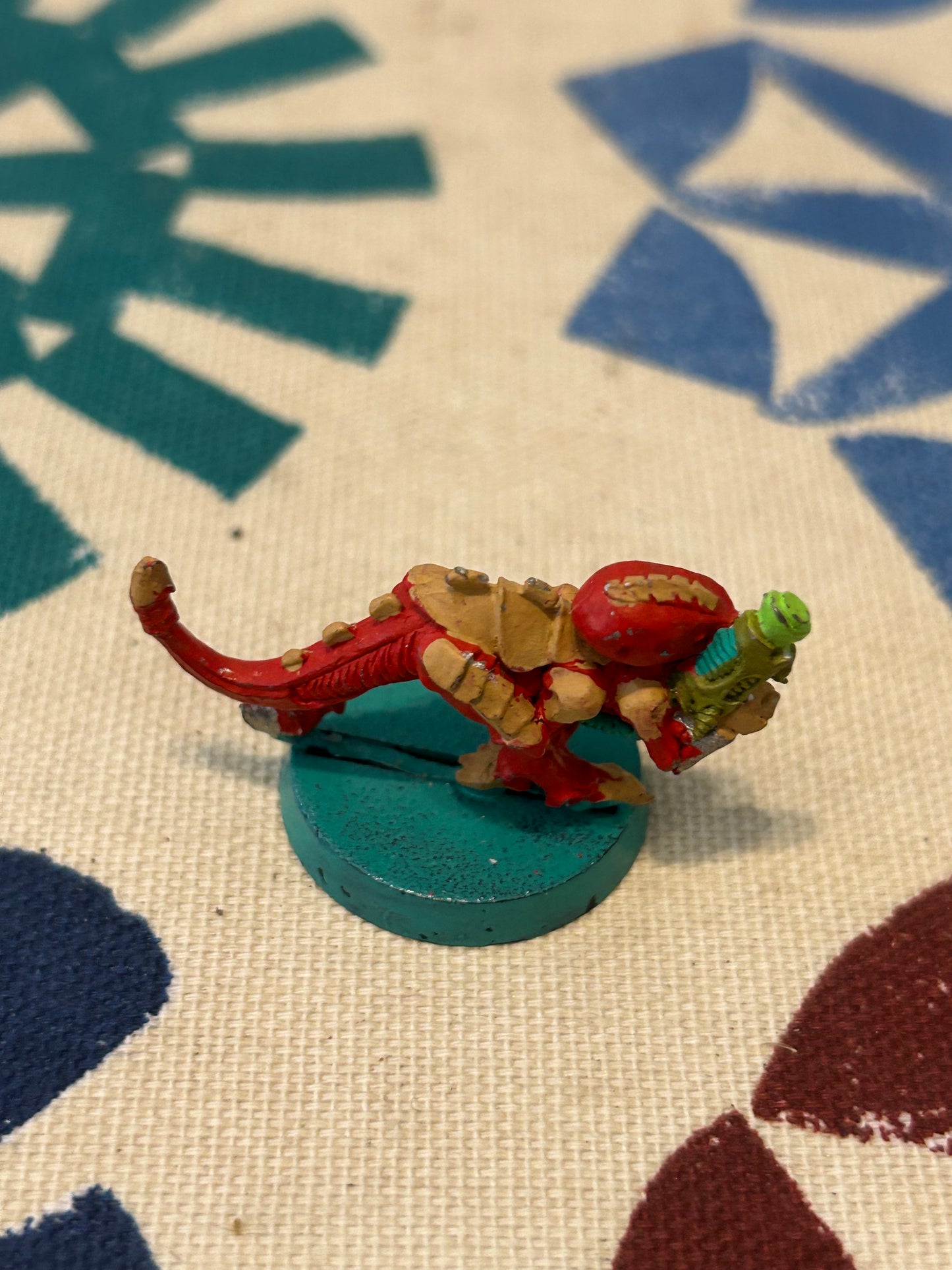Vintage Warhammer 40k Tyranids Termagant With Fleshborer Metal