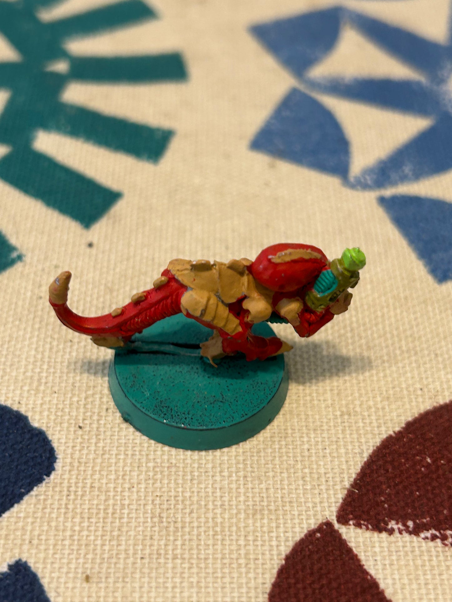 Vintage Warhammer 40k Tyranids Termagant With Fleshborer Metal