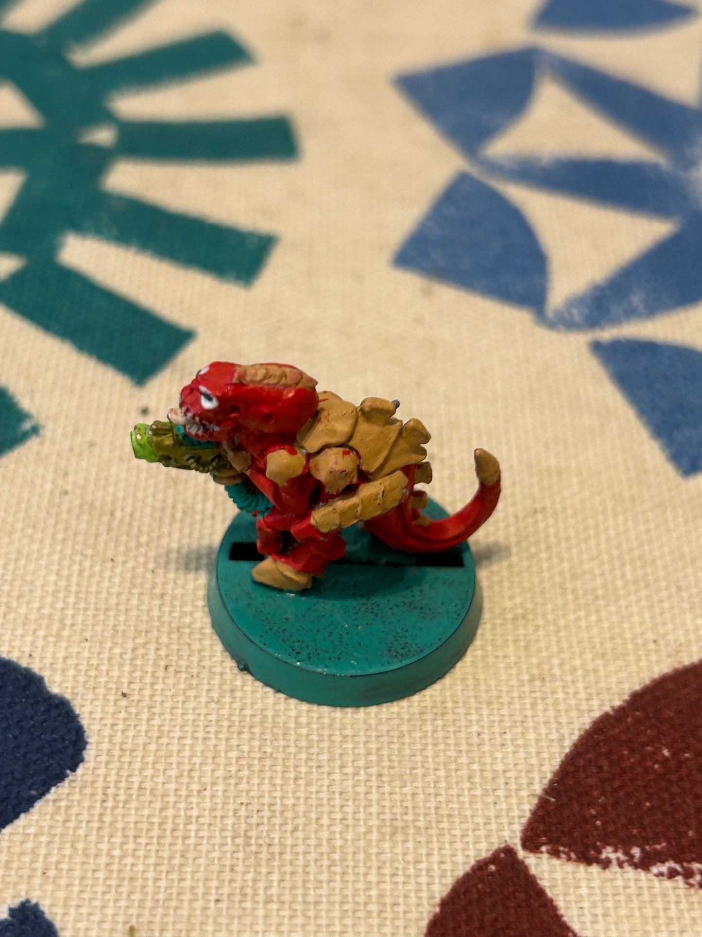 Vintage Warhammer 40k Tyranids Termagant With Fleshborer Metal