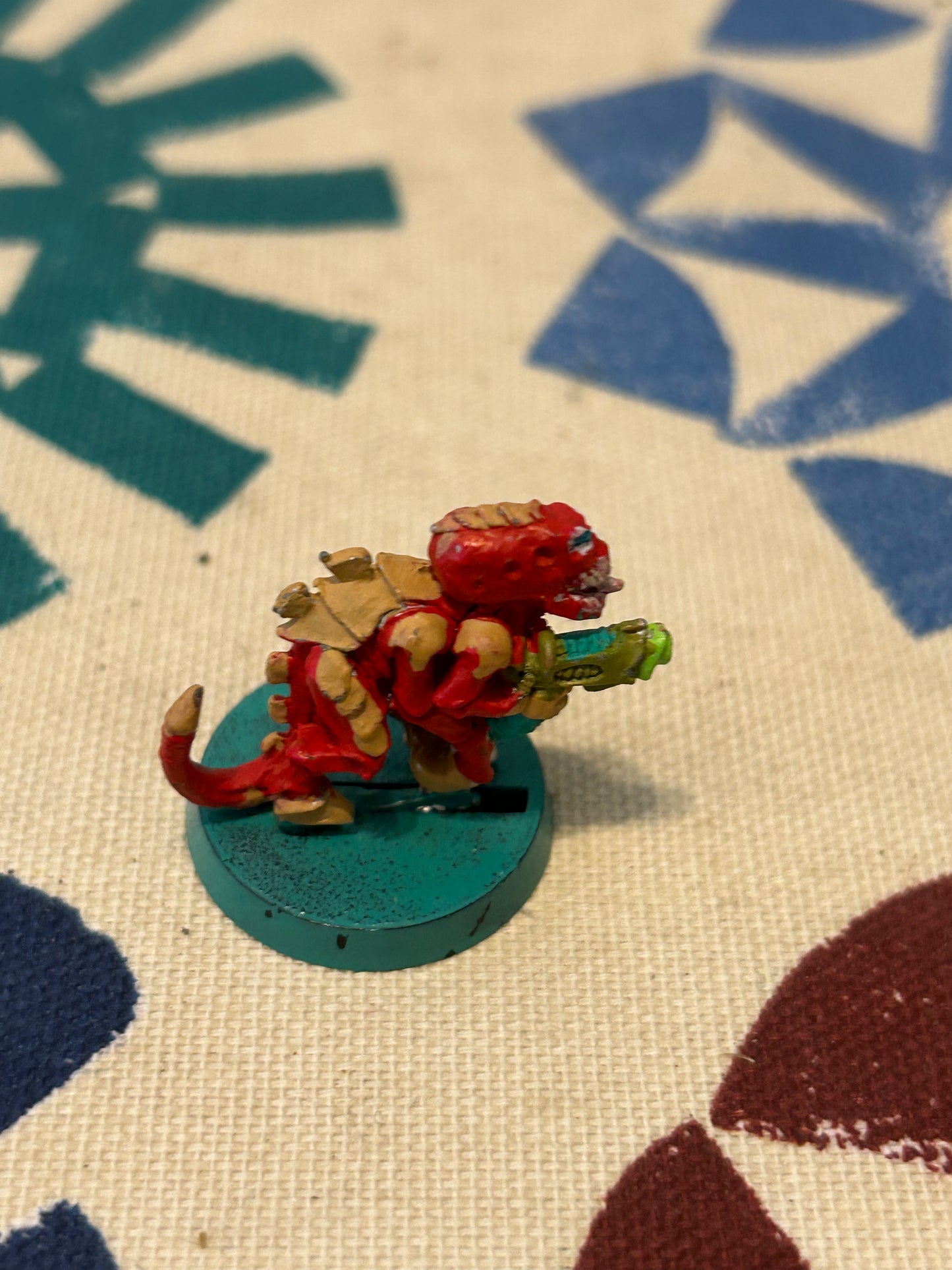 Vintage Warhammer 40k Tyranids Termagant With Fleshborer Metal