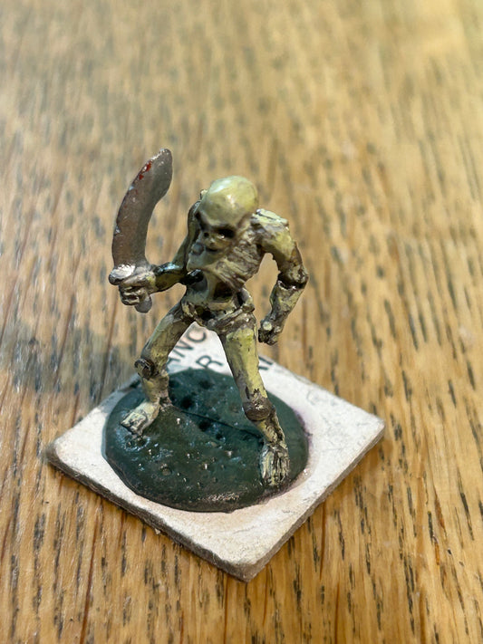 Warhammer fantasy tribes FTS2 Skeleton Attacking w. Scimitar