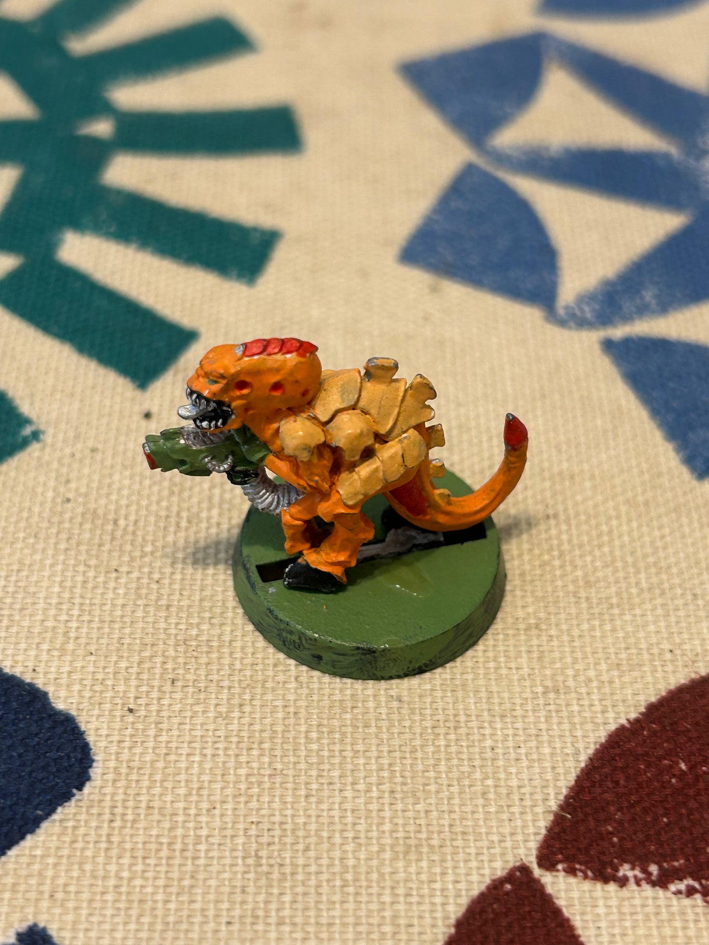 Vintage Warhammer 40k Tyranids Termagant With Fleshborer Metal