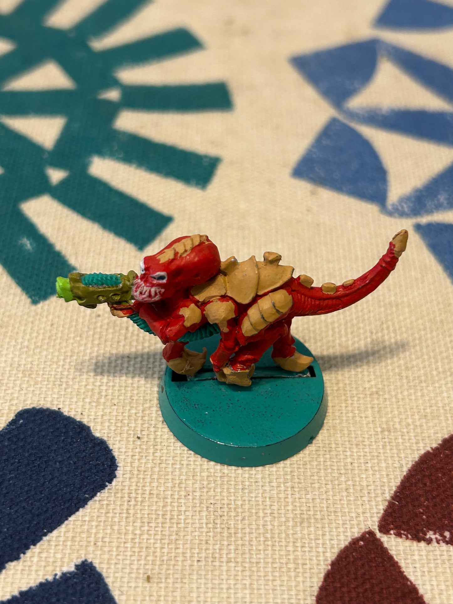 Vintage Warhammer 40k Tyranids Termagant With Fleshborer Metal