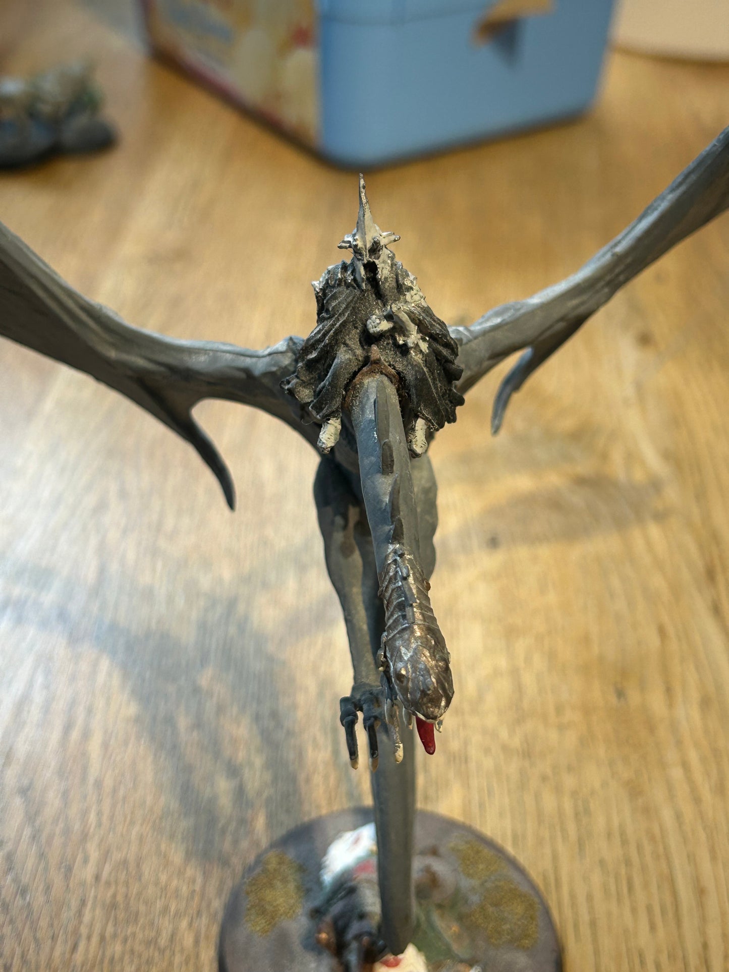 MESBG Witch King of Angmar on Fell Beast Painted Metal